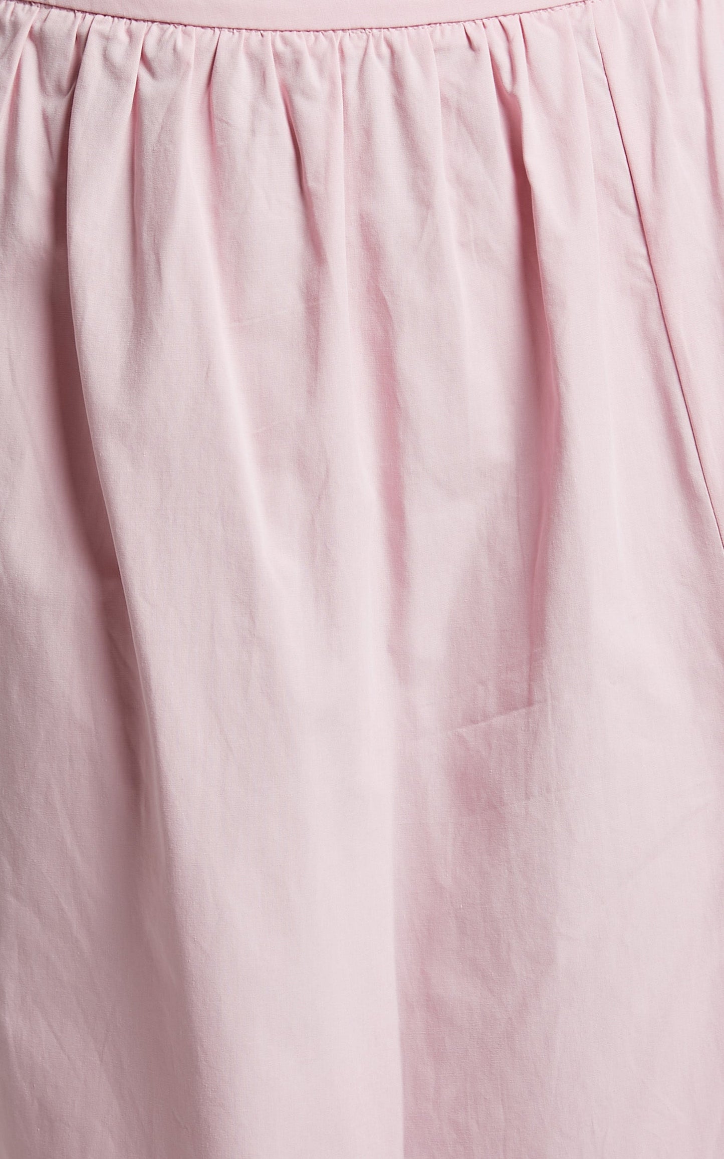 Branson Two Piece Set - Short Puff Sleeve High Waisted Midi Skirt Set in Pink