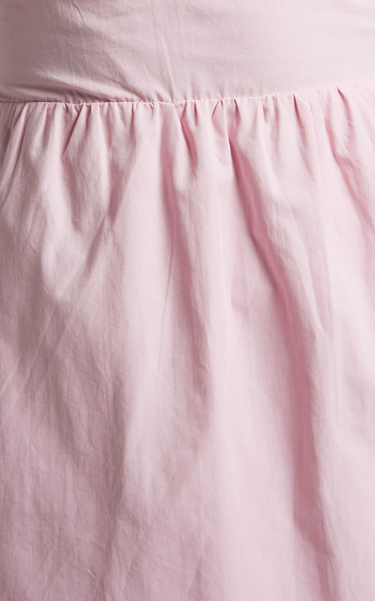 Branson Mini Dress - Short Puff Sleeve Tie Back Dress in Pink