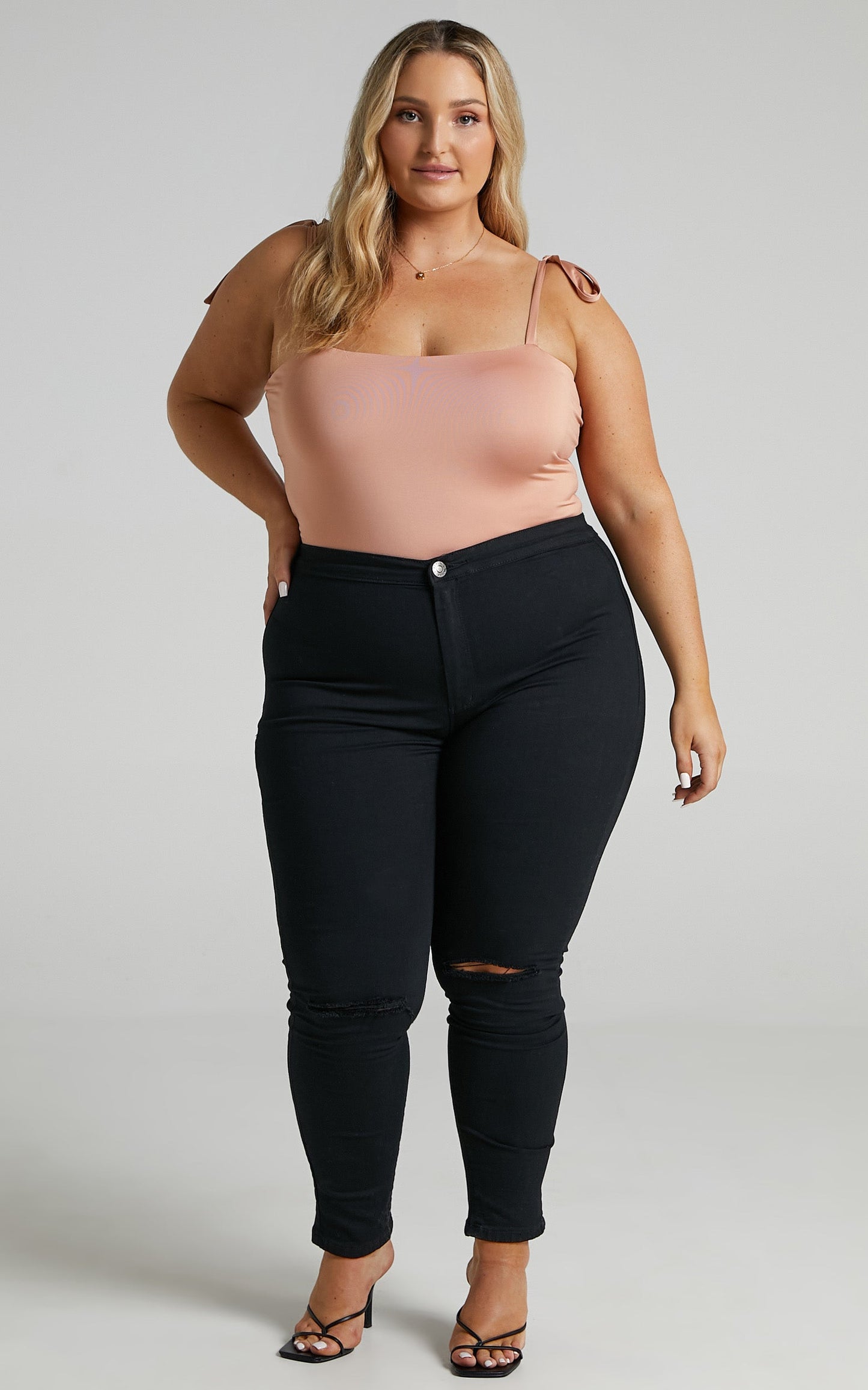 Crave Me Bodysuit in Mocha