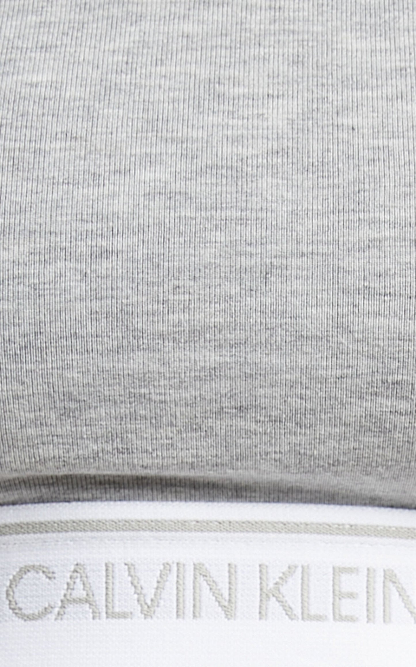 Calvin Klein - CK ONE COTTON BRALETTE UNLINED in Grey Heather