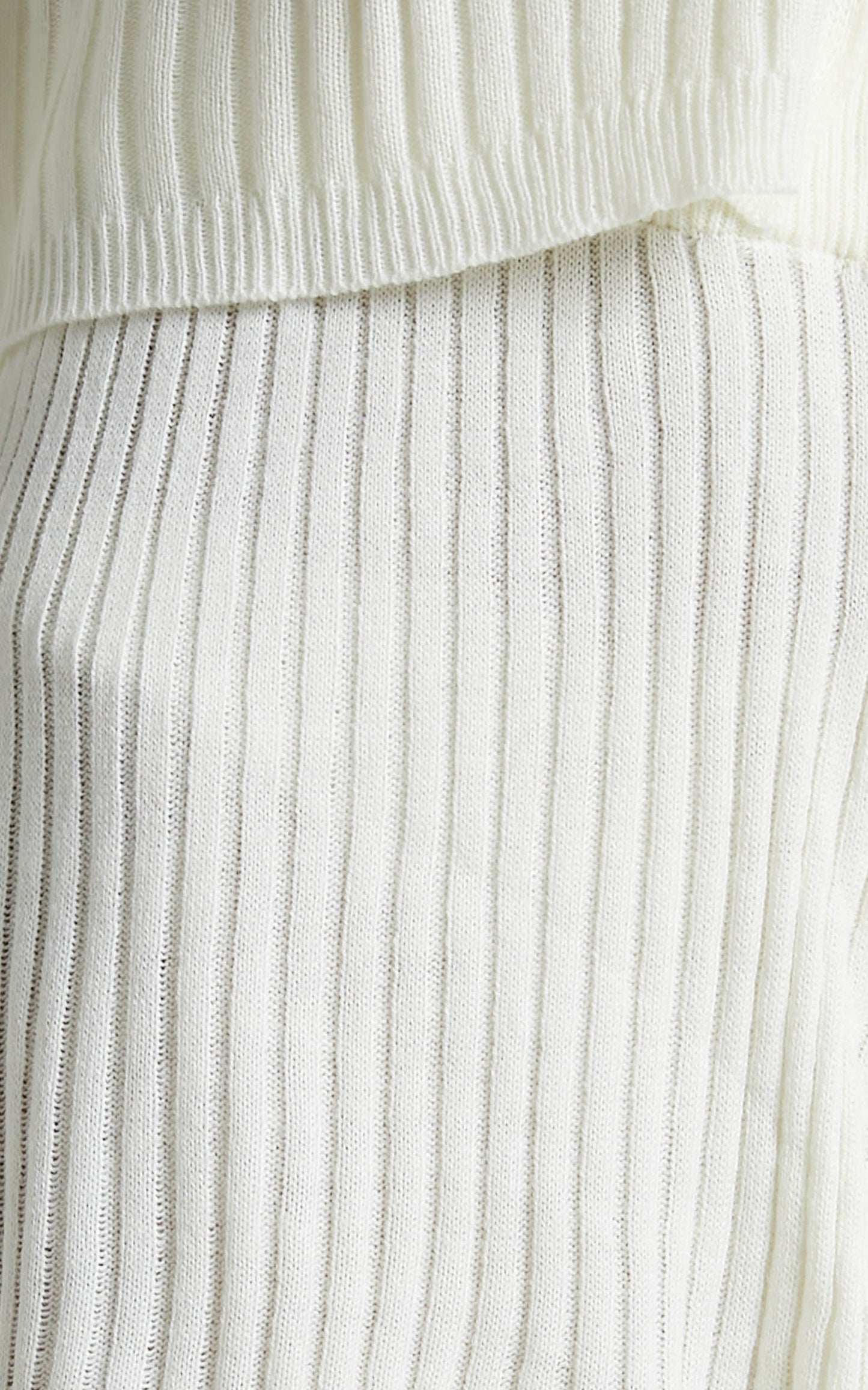 Carrigan Knit Two Piece Set in White