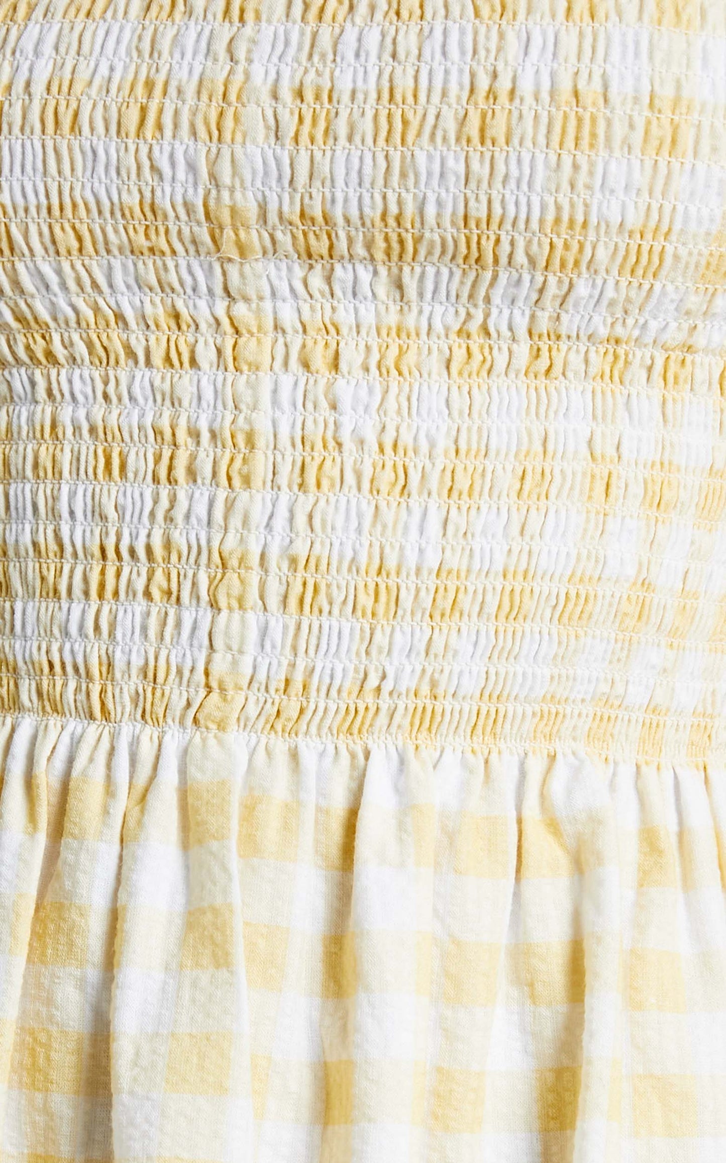 Charlie Holiday - Sienna Dress in Yellow Gingham