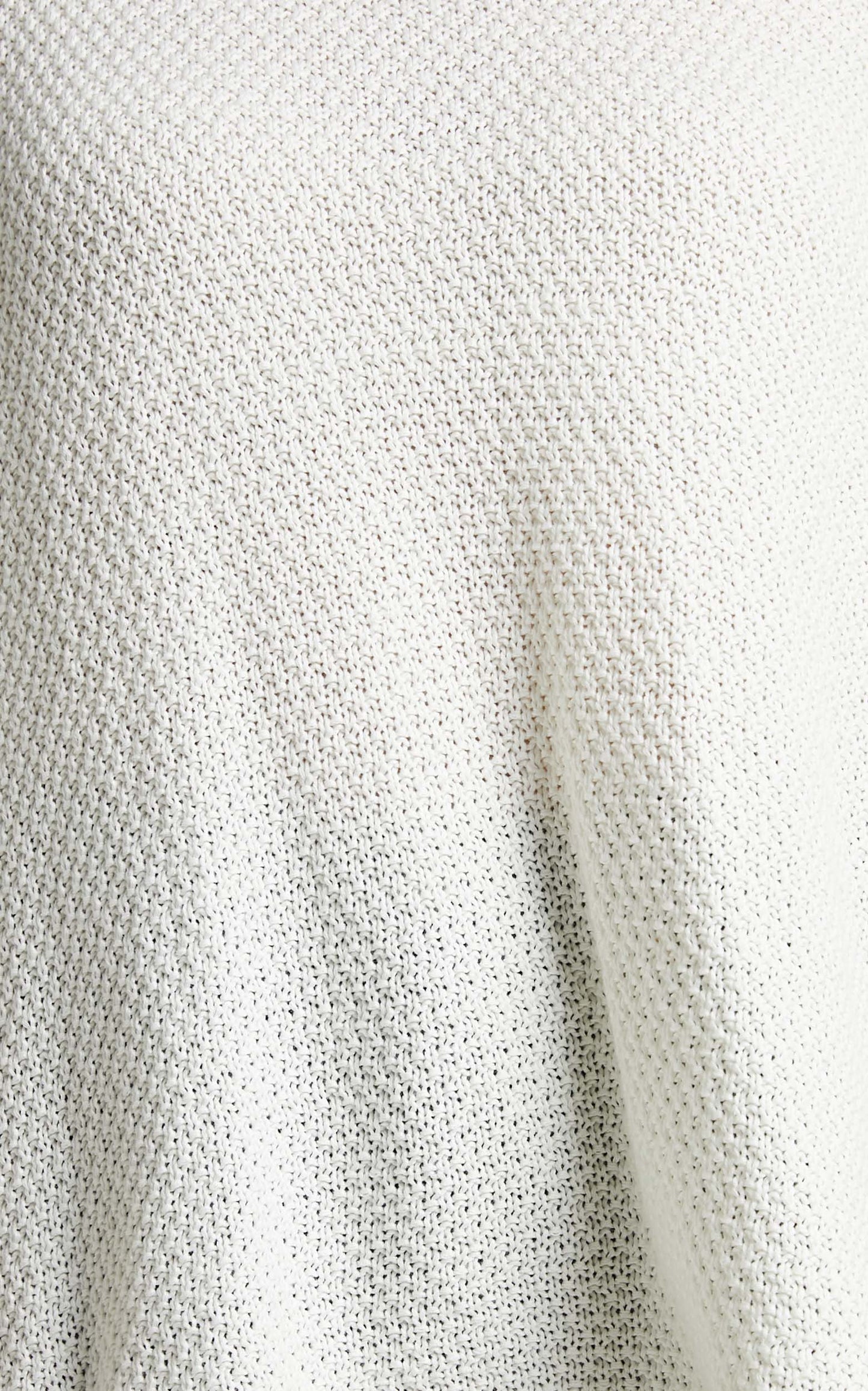 Christi Jumper - Zip Detail Knitted Jumper in Cream