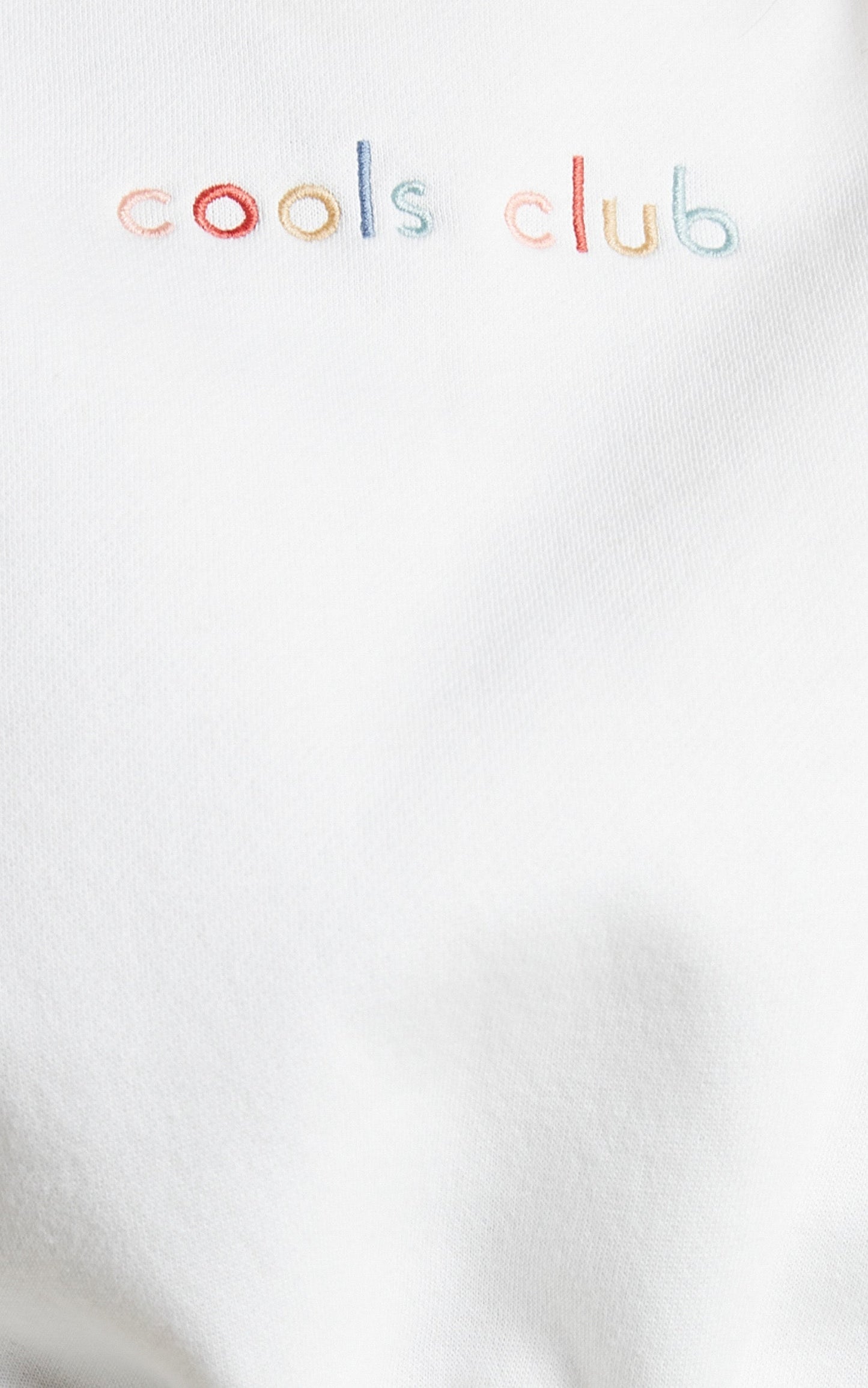 Cools Club - Club Sweatshirt in White