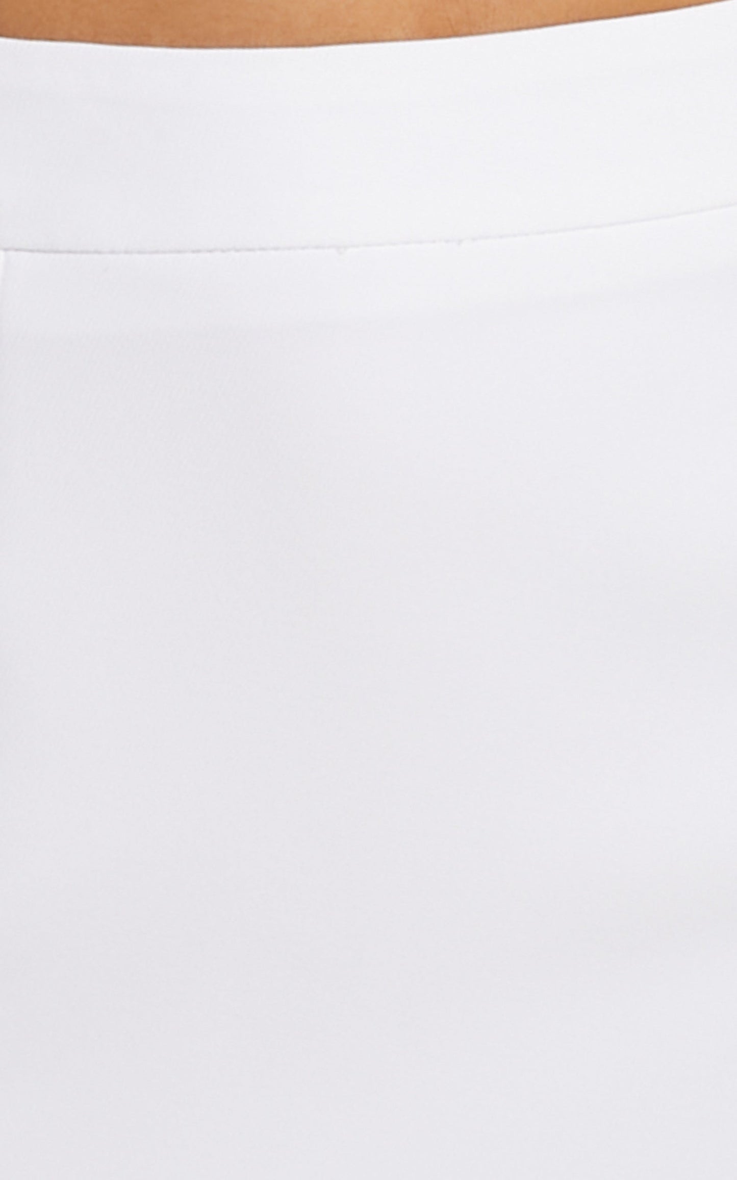 Elenina Top - Button Up Cropped Shirt in White
