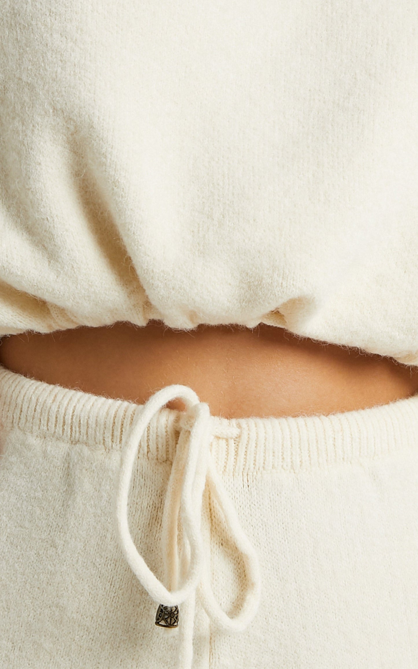 Emberly Two Piece Knit Set in Cream