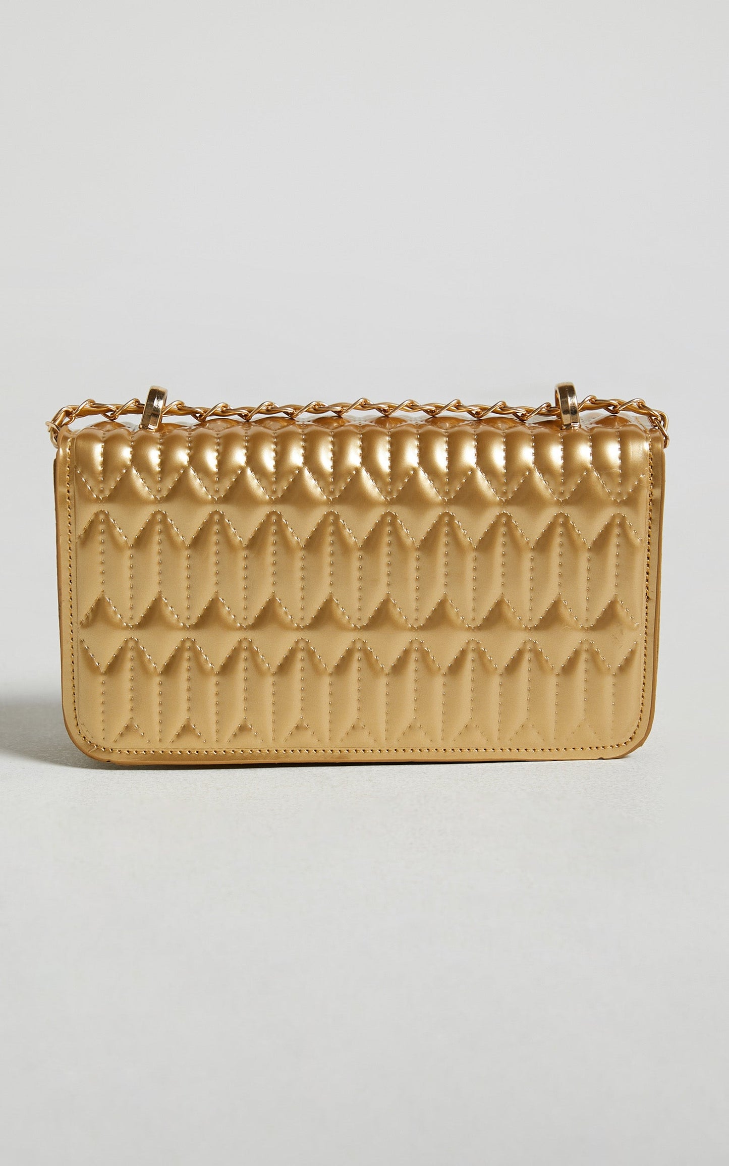 Emiella Quilted Bag in Gold