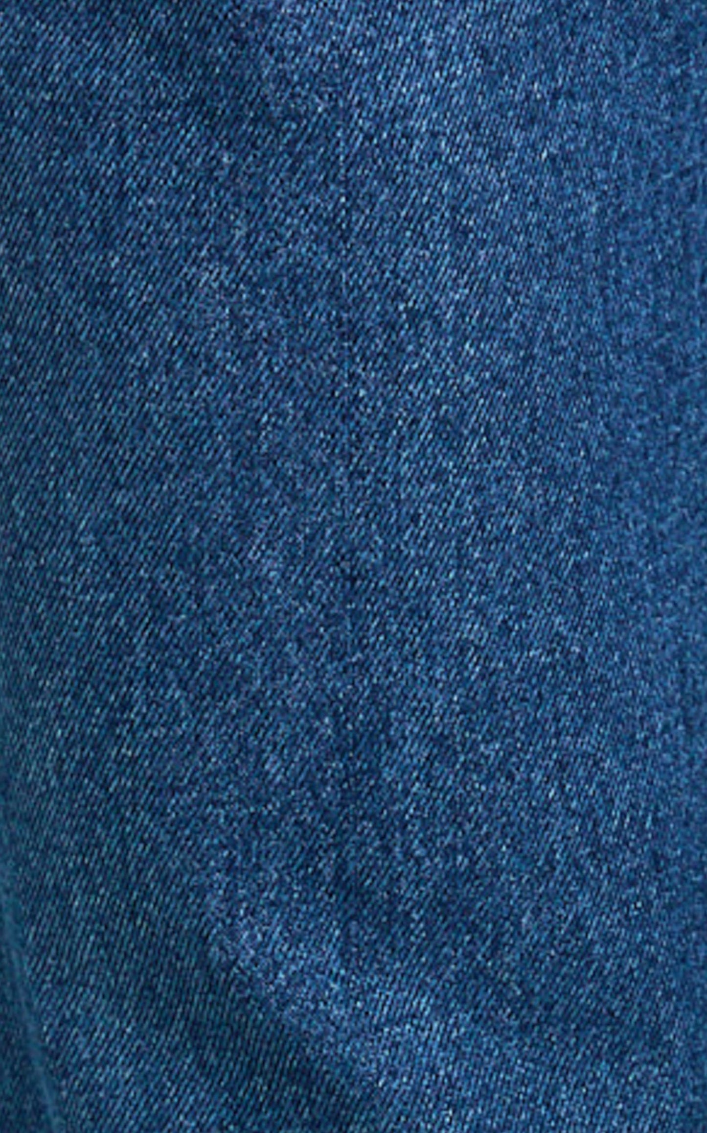 Enya Jeans - High Waist Wide Leg Pleated Denim Jeans in Dark Mid Blue