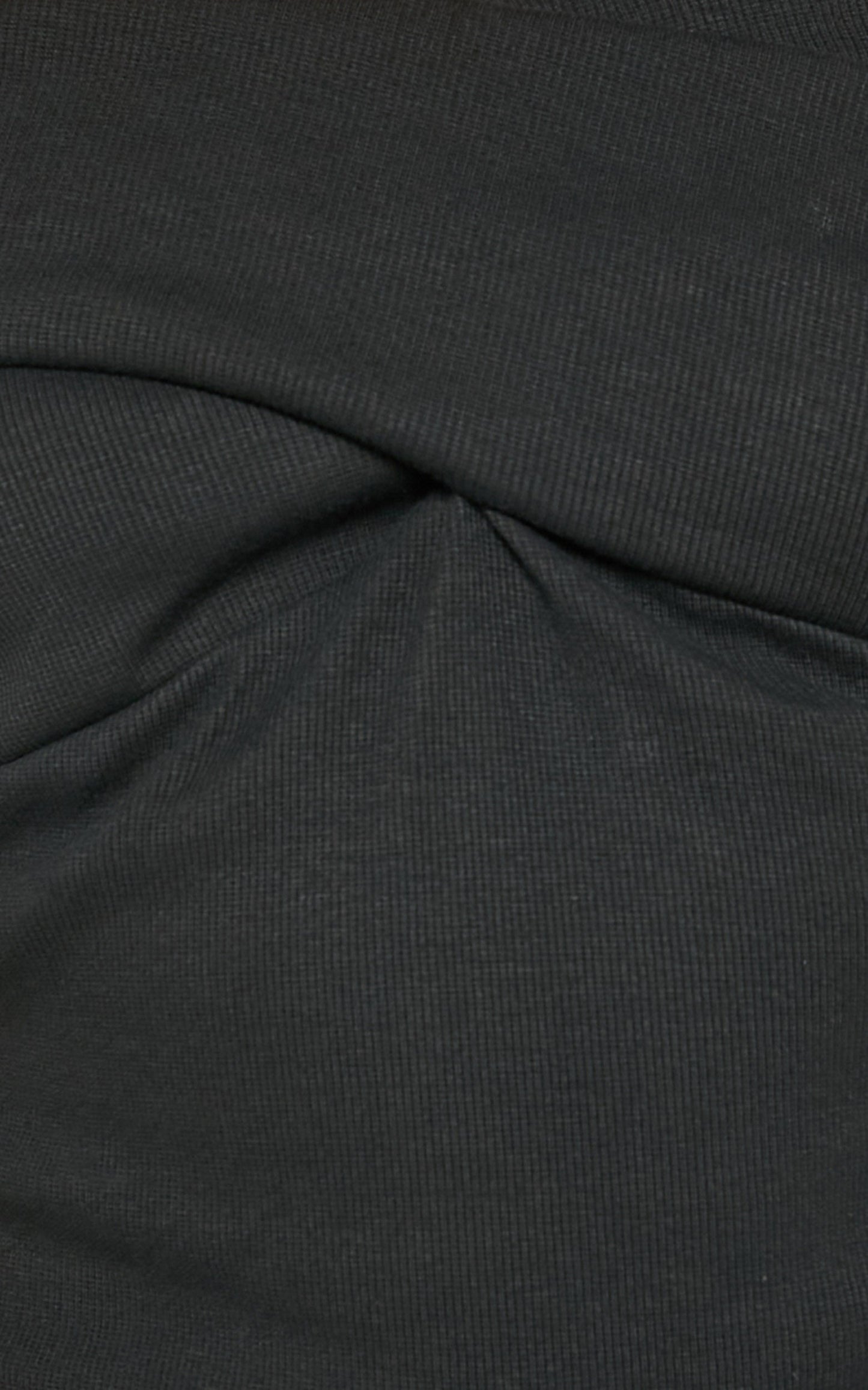 Everlane Bodysuit - Off Shoulder Wrap Bodysuit in Black