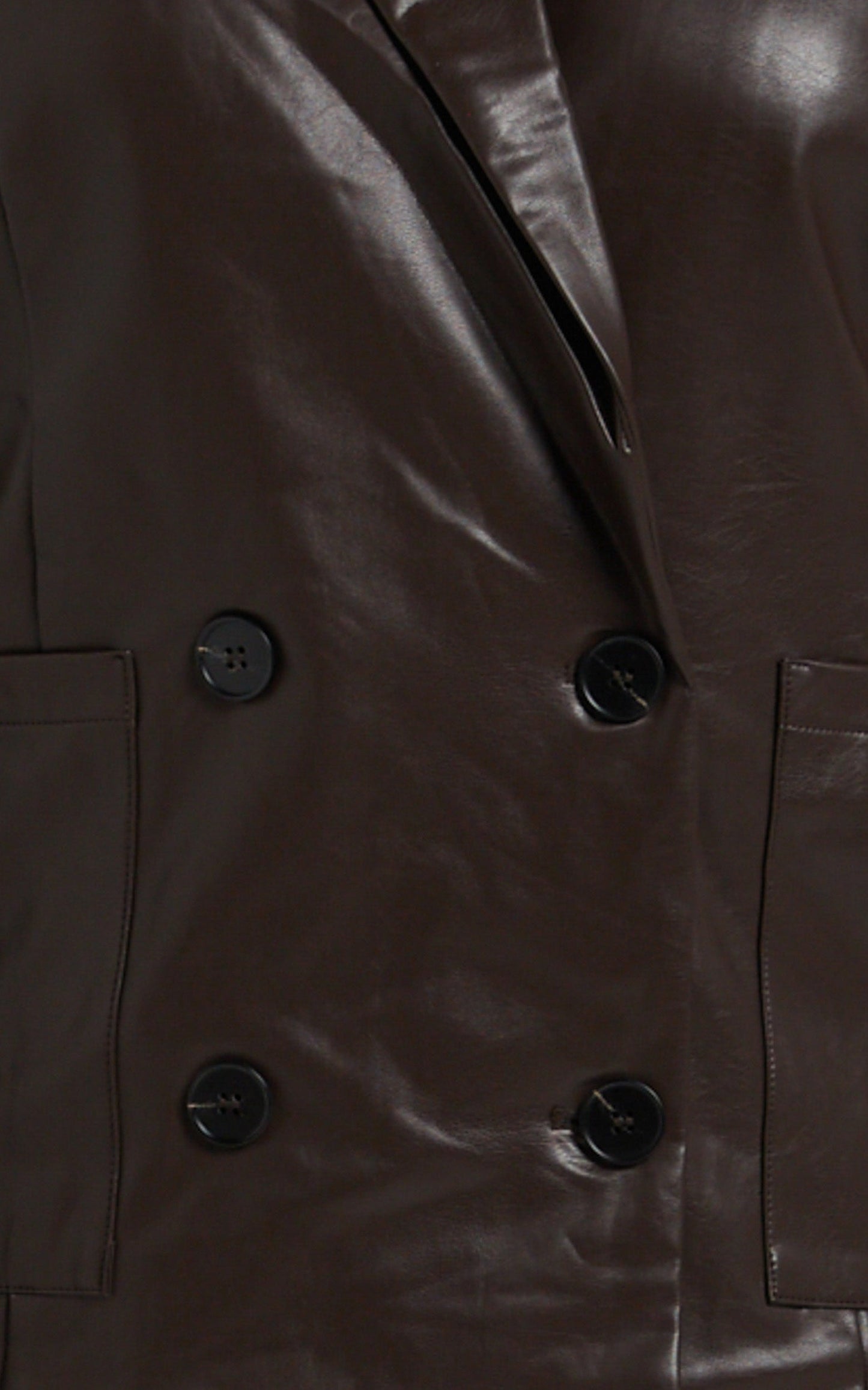 4th & Reckless - CAPPUCINE BLAZER in Truffle PU