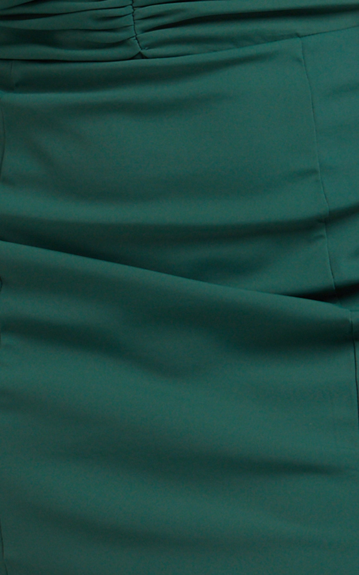 Lilian Mini Dress - Chiffon Sleeve Cut Out Dress in Emerald
