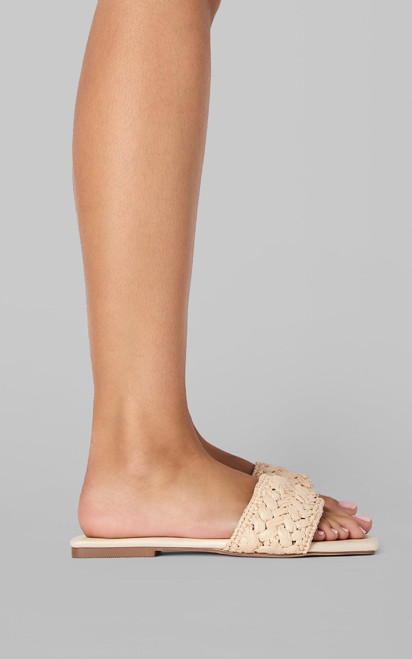 Billini - Fynn Slides in Sand Raffia