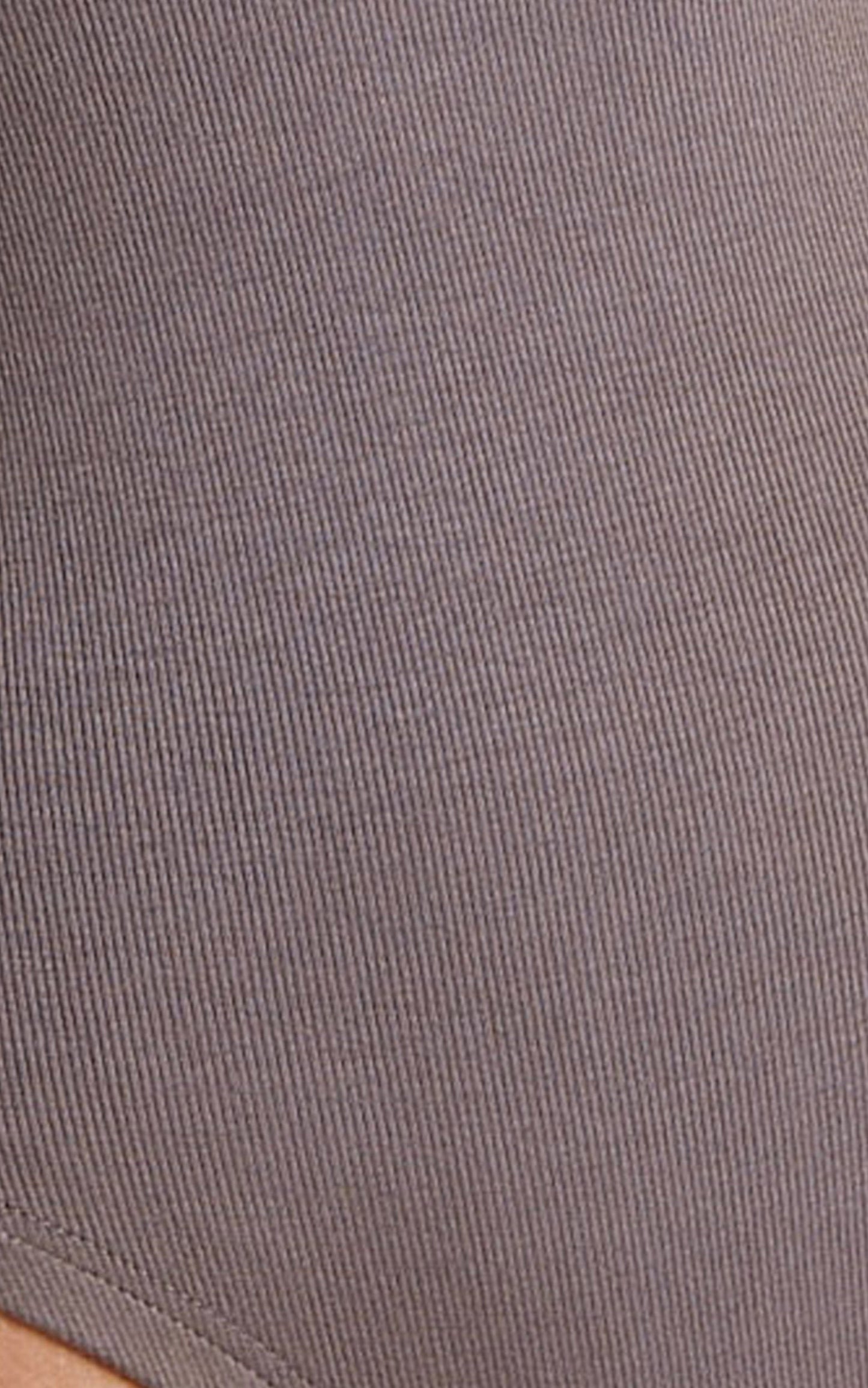 Billa Long Sleeve Ribbed Bodysuit in Mushroom