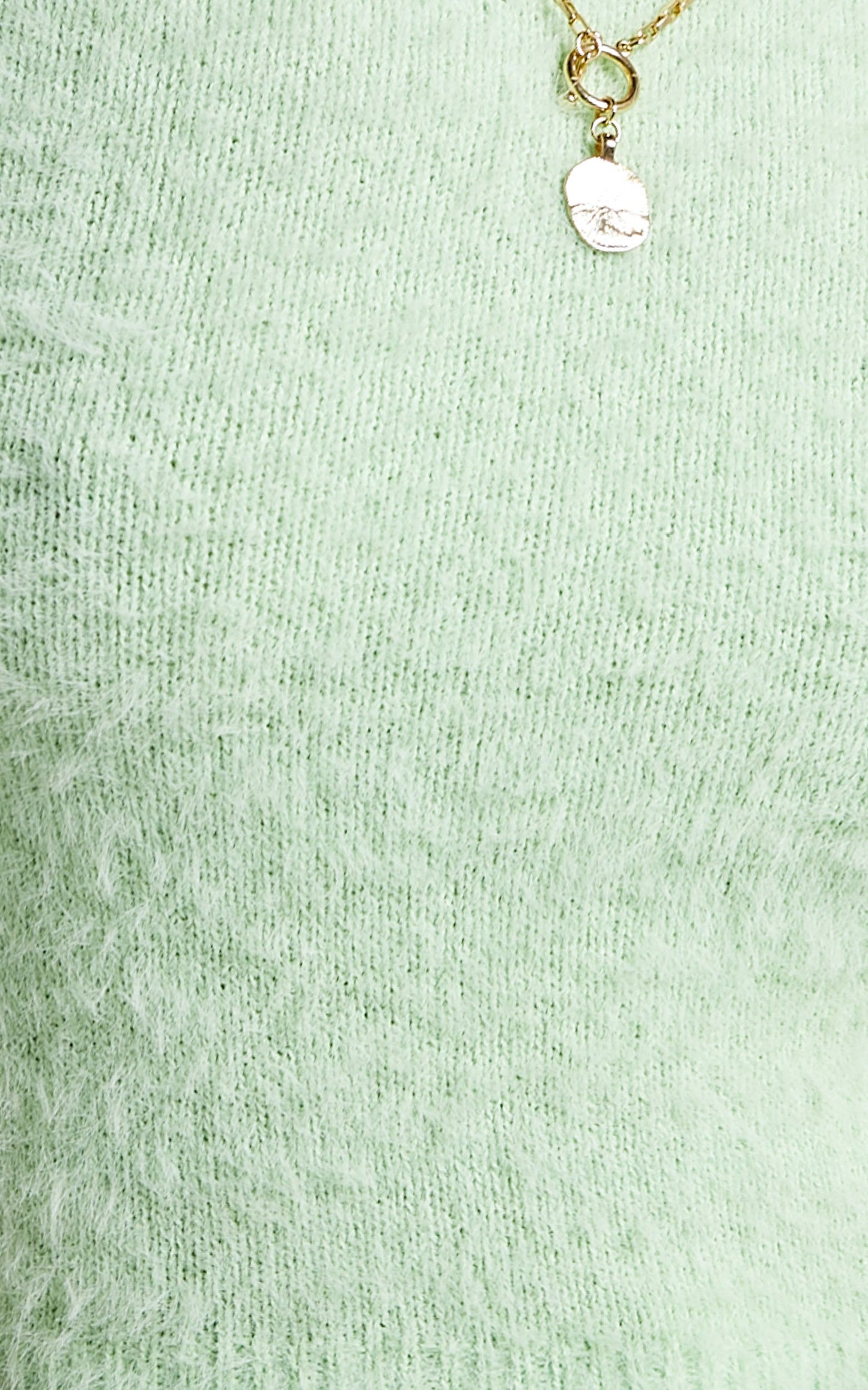 Switching Sides Knit Top in Mint
