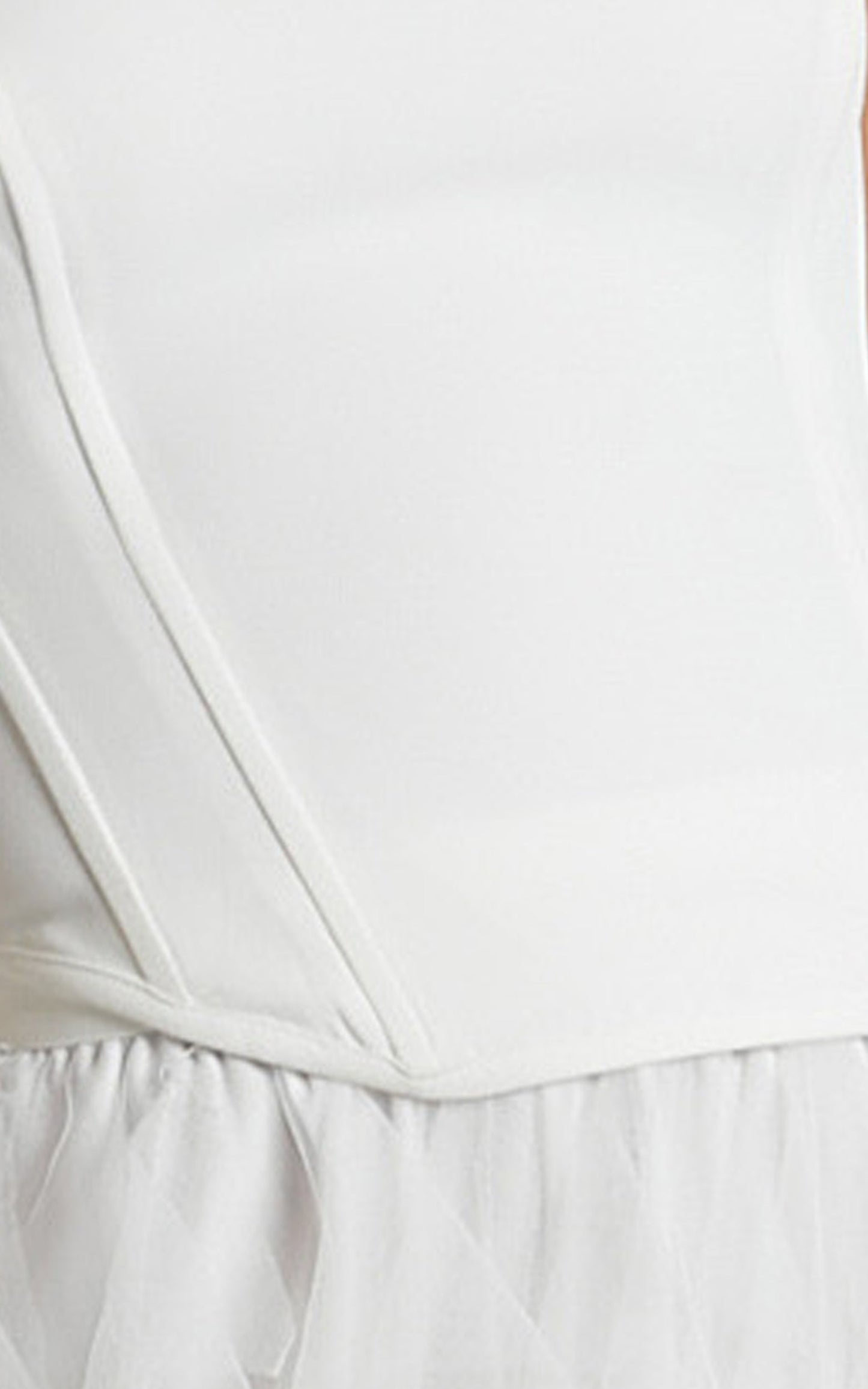 Out Of The Conversation Skirt In White