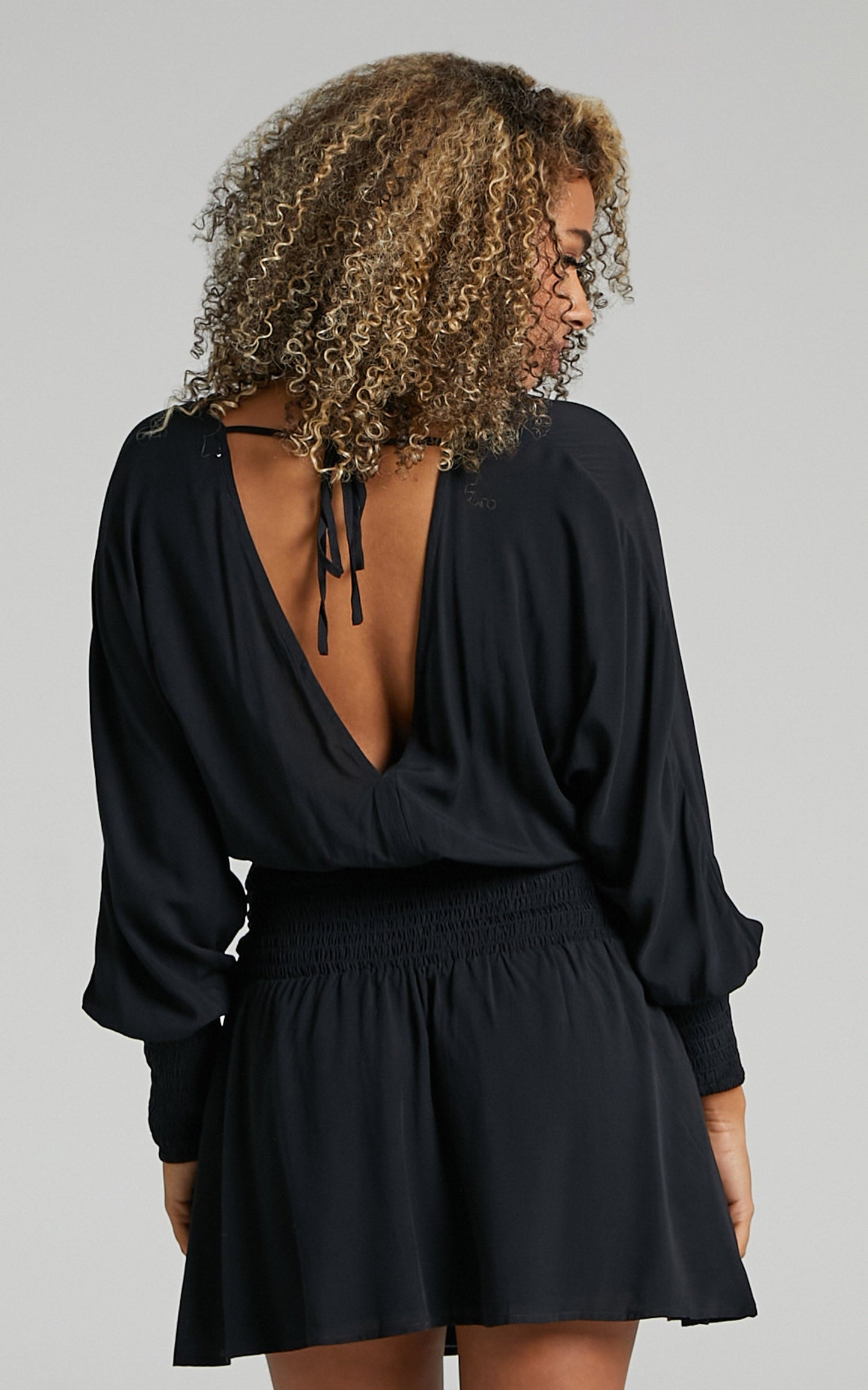 Fleurel Dress in Black