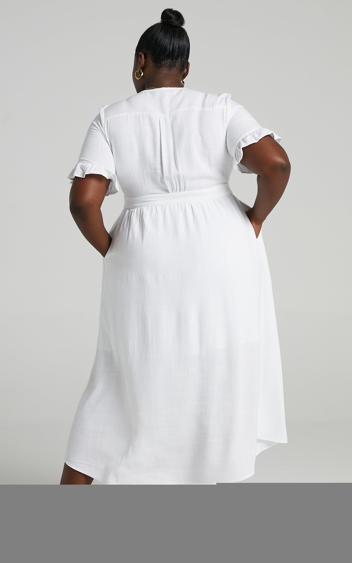 Gabbi Dress in White