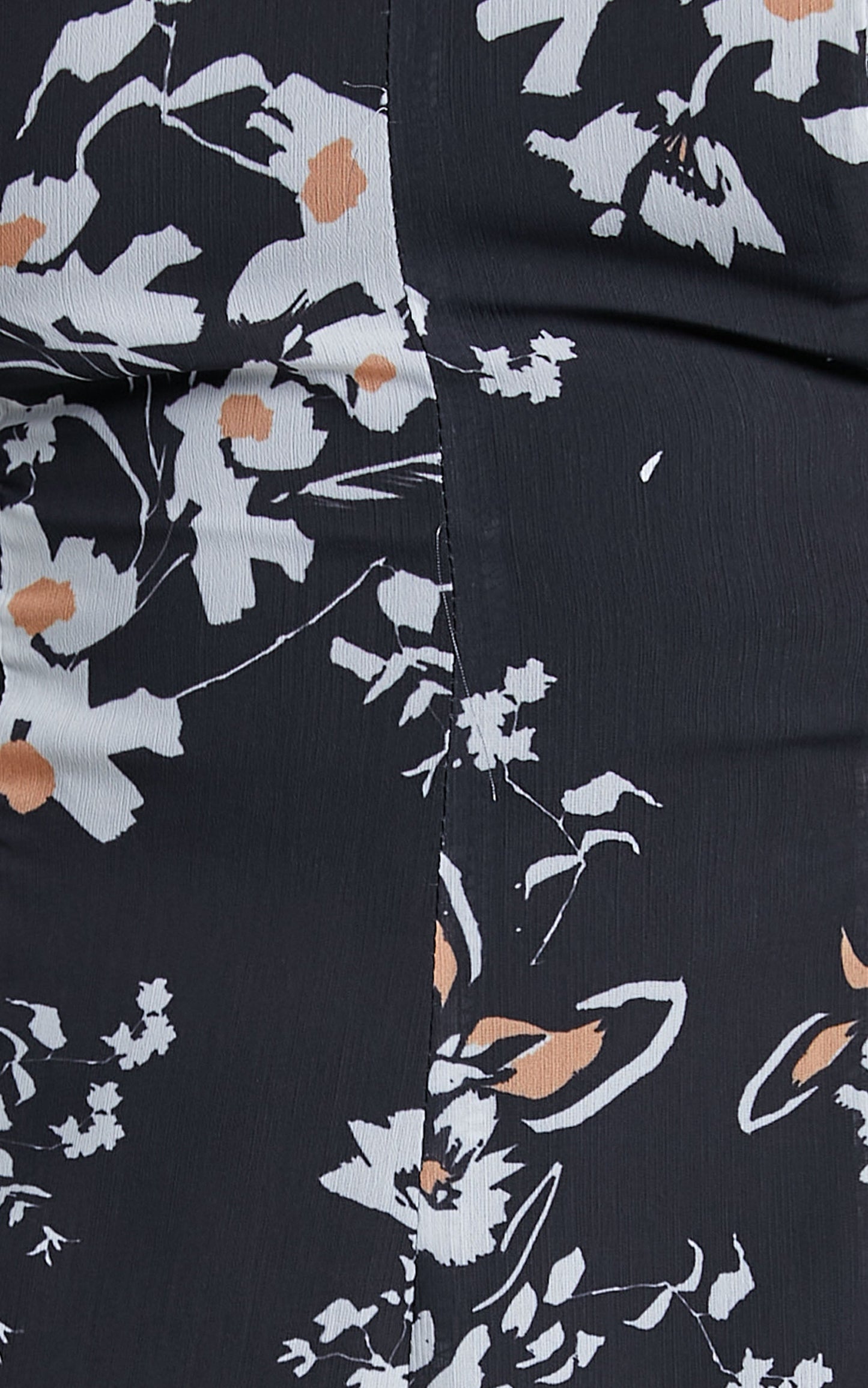 Gennie Shift Playsuit in Black Floral