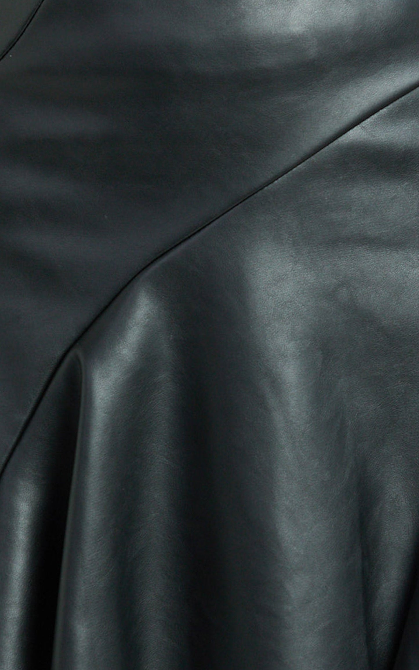 Gwen Mini Skirt - Circular Cut Panel Fit And Flare Skirt in Black