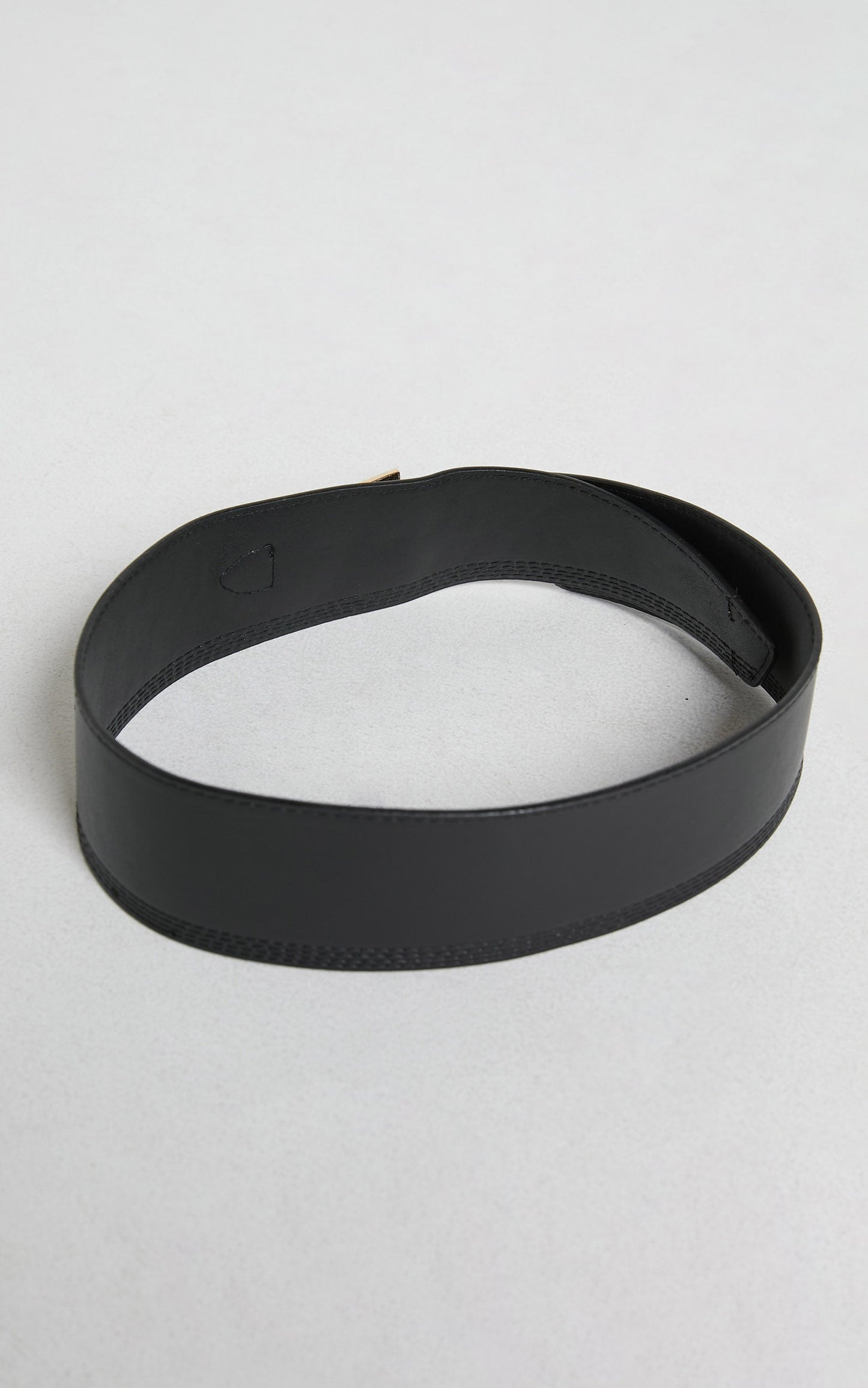 Irena Chunky Belt in Black