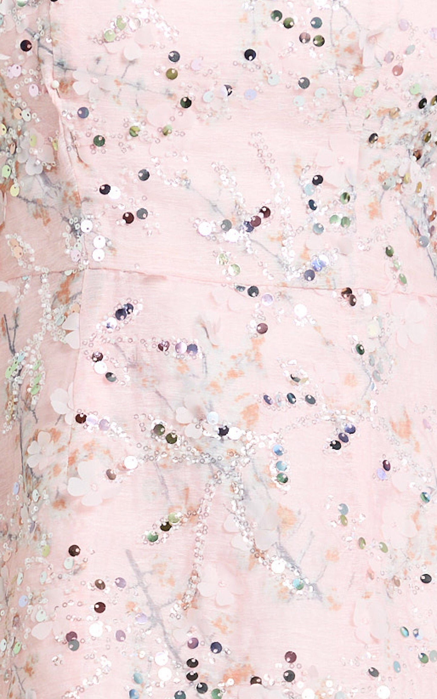 Jayden Mini Dress - Strapless A Line Dress in Pink Floral