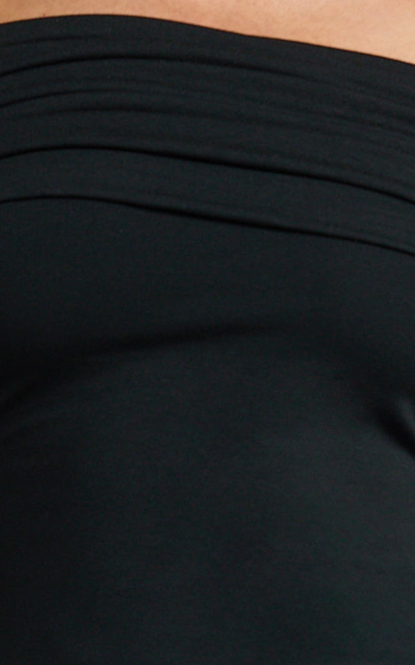 Jolie Top - Off Shoulder Long Sleeve Gathered Top in Black