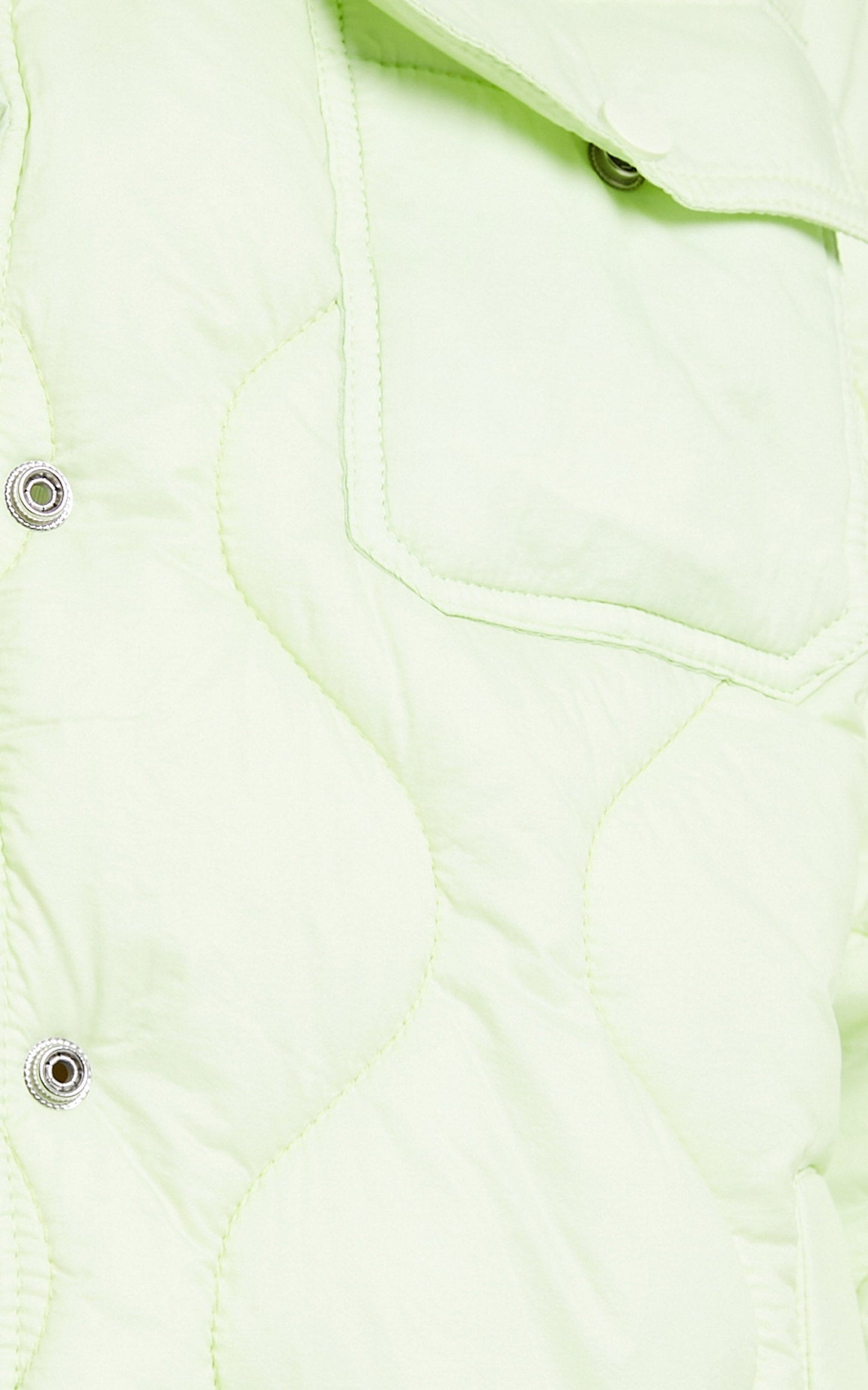 Junoo Puffer Jacket in Lime
