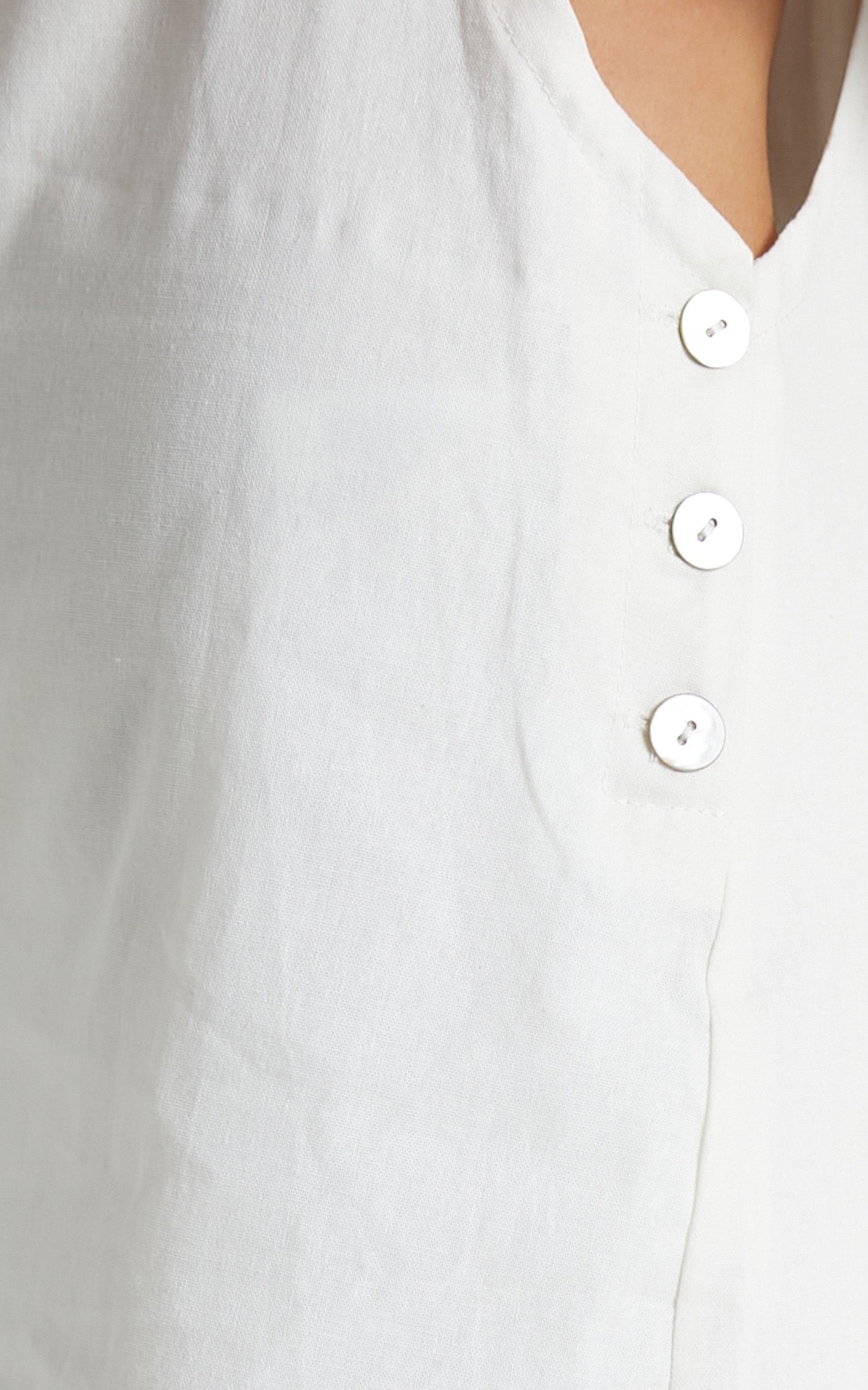 Kailua Playsuit in White