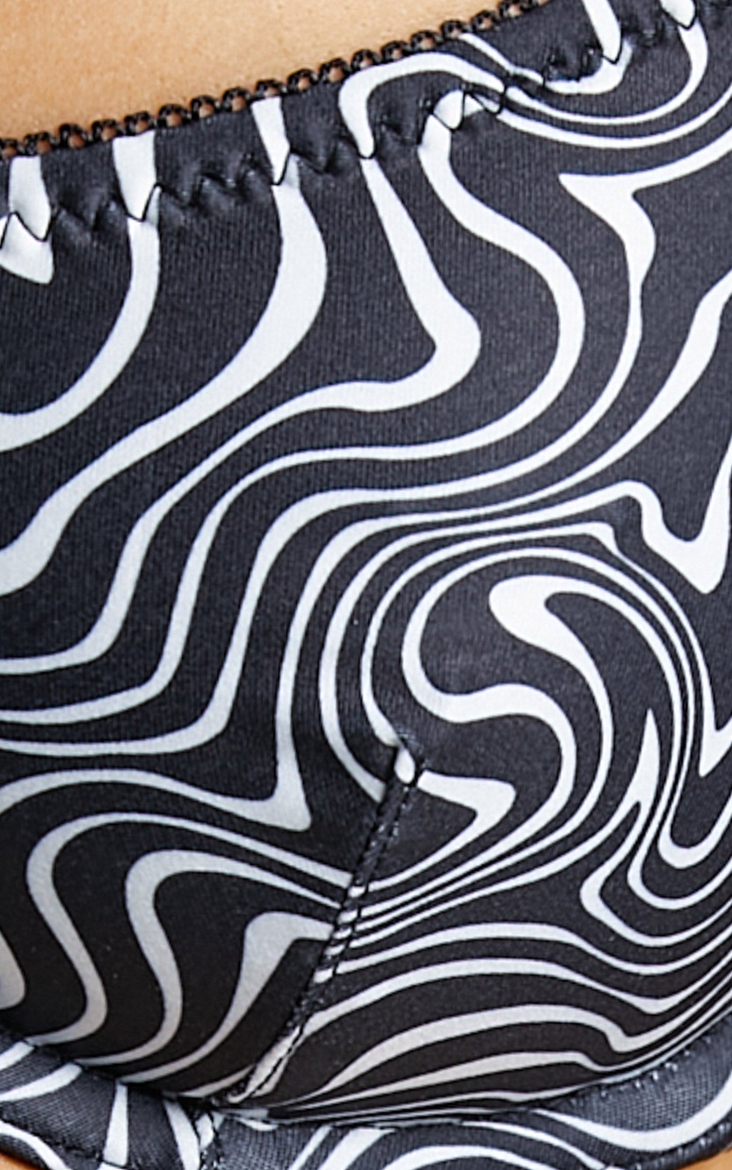 Lahana - Emilia Bra Cup Bikini Top in PSYCHEDELIC ZEBRA
