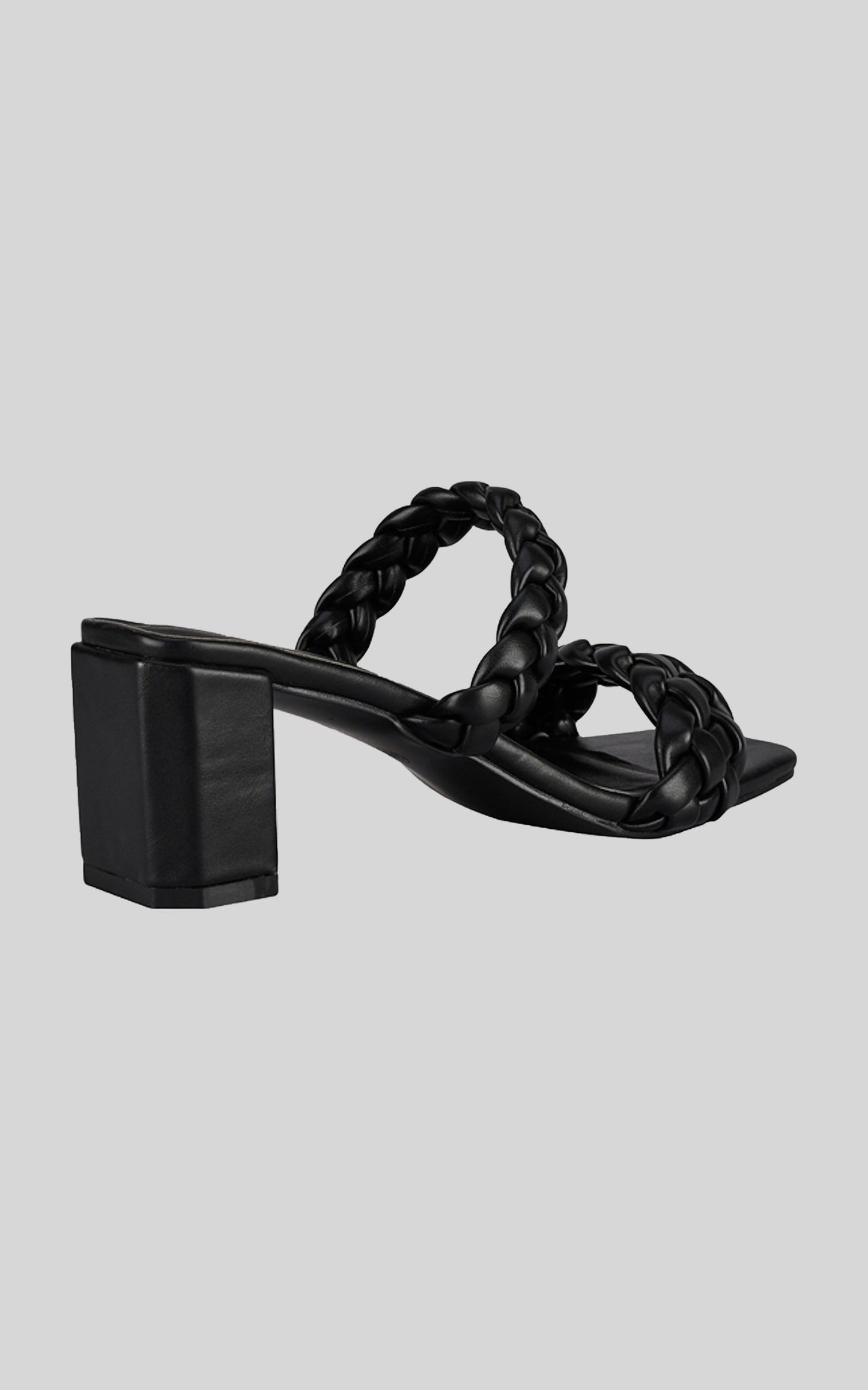 St Sana - Laurel Mule Heels in Black