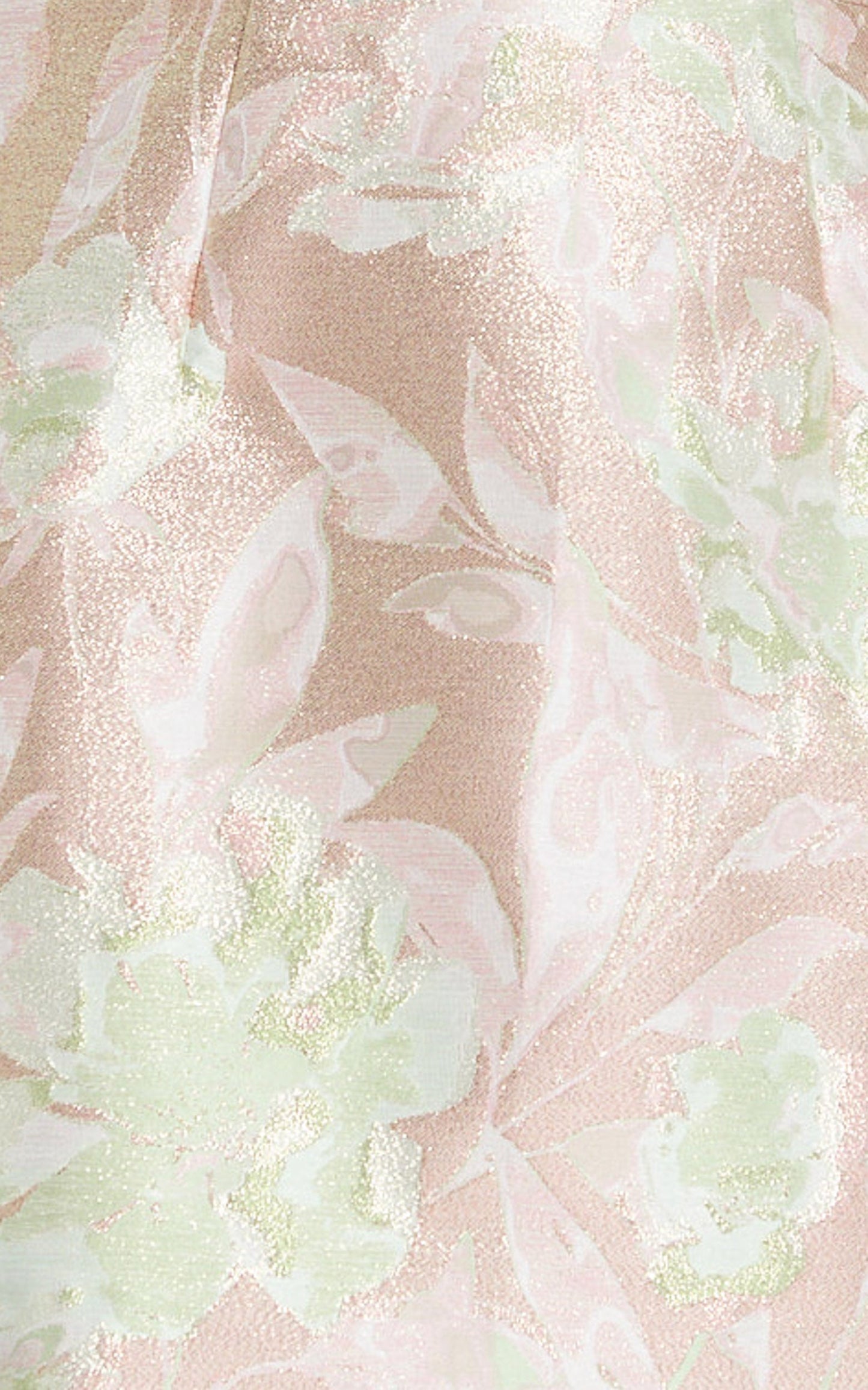 Lawrence Mini Dress - Jacquard Folded Strapless Dress in Pink