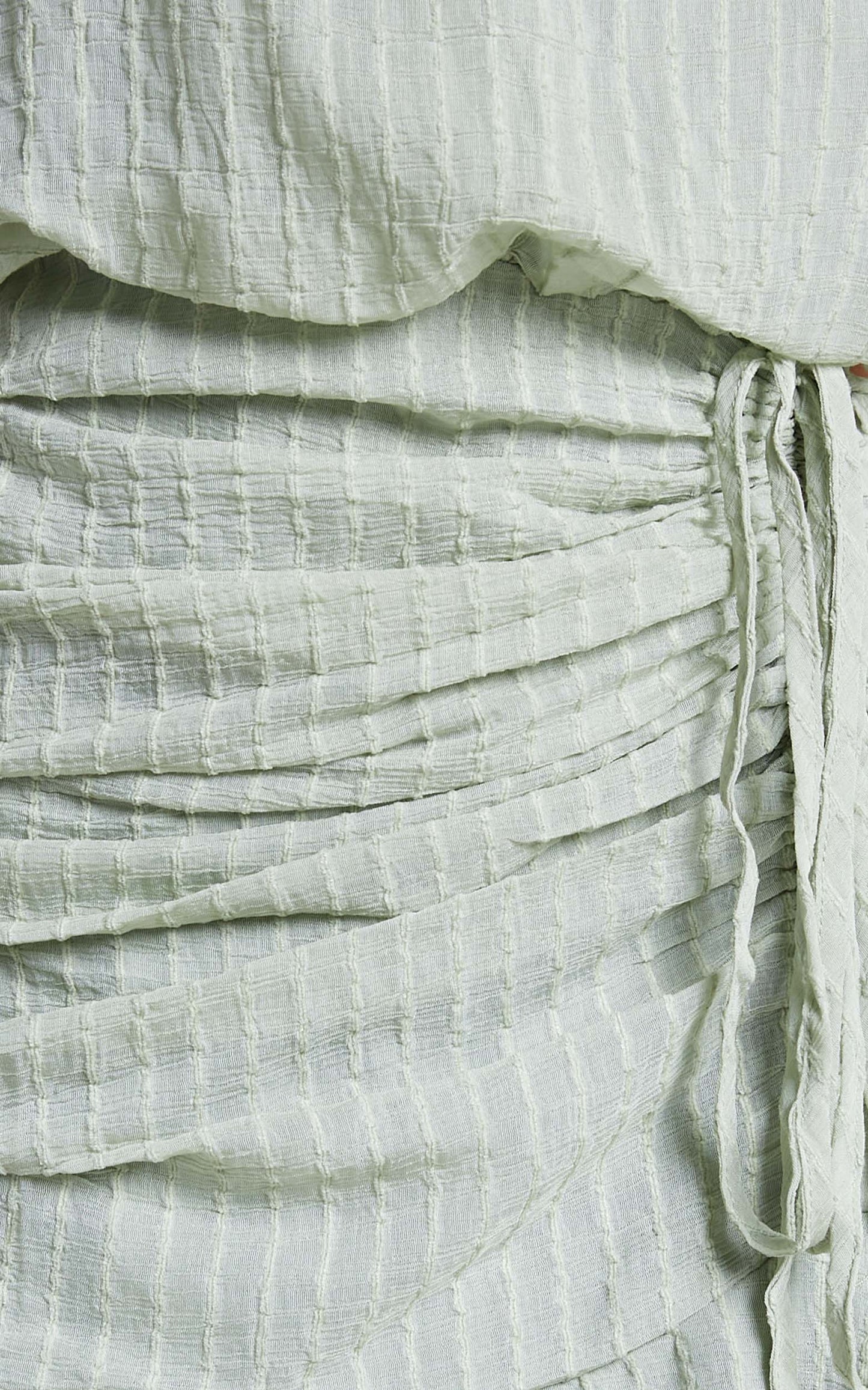 Leiko Halter Neck Mini Dress in Sage