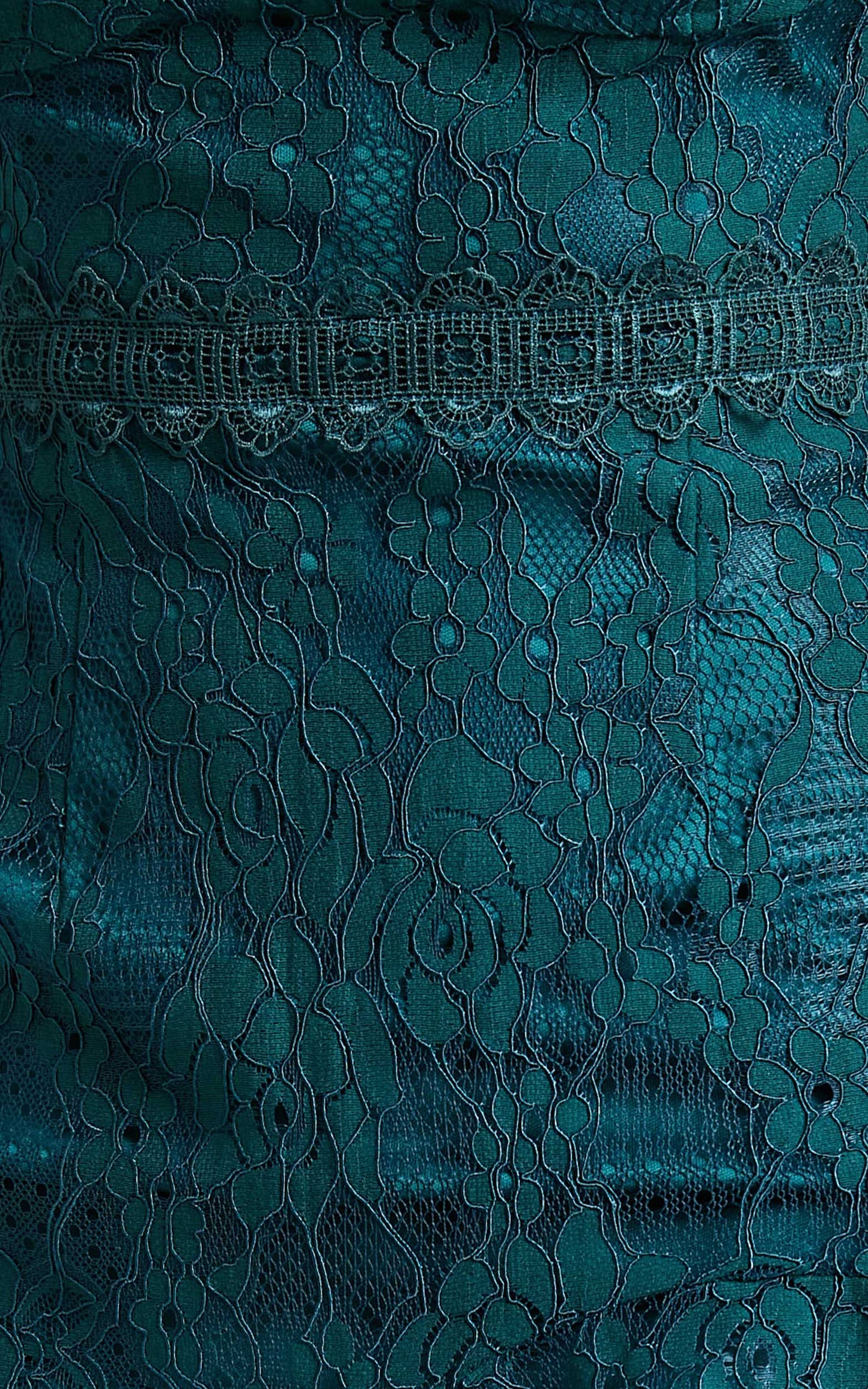 Leurah Midi Dress - Sweetheart Asymmetric Dress in Emerald