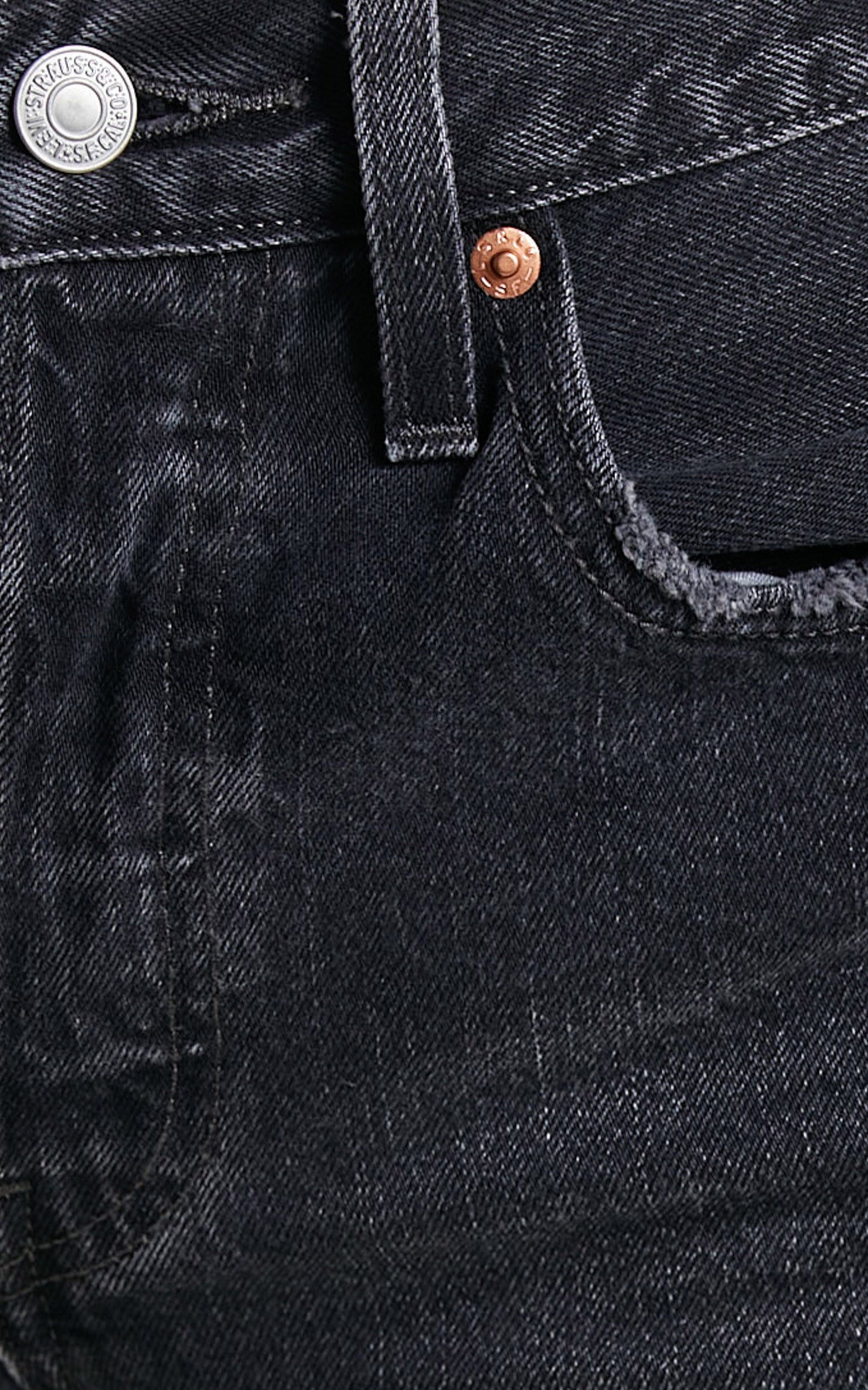 Levi's - 501 Original Denim Shorts in Wise Up