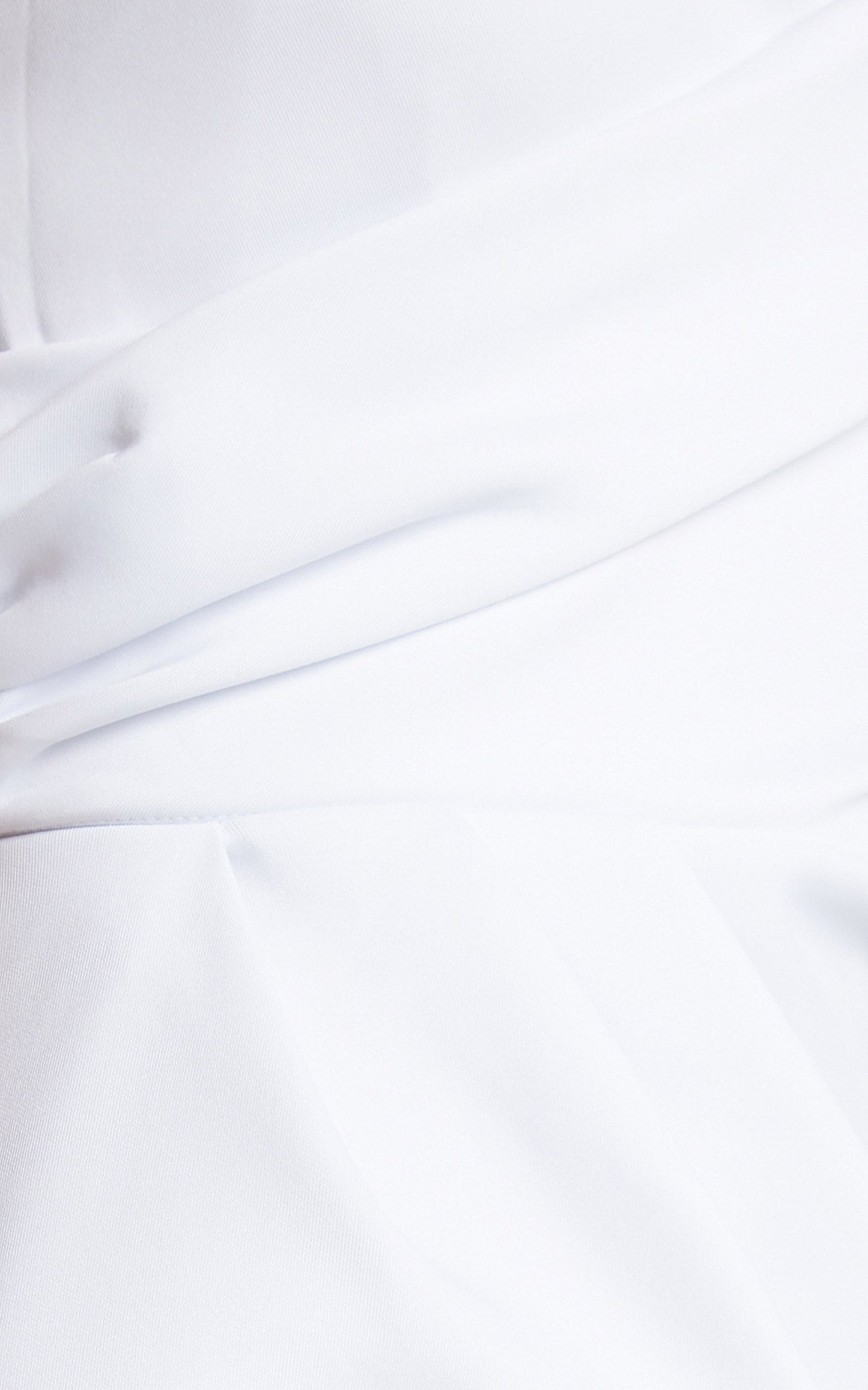 Linking Love maxi Dress - Plunge Neck Slip Dress in White