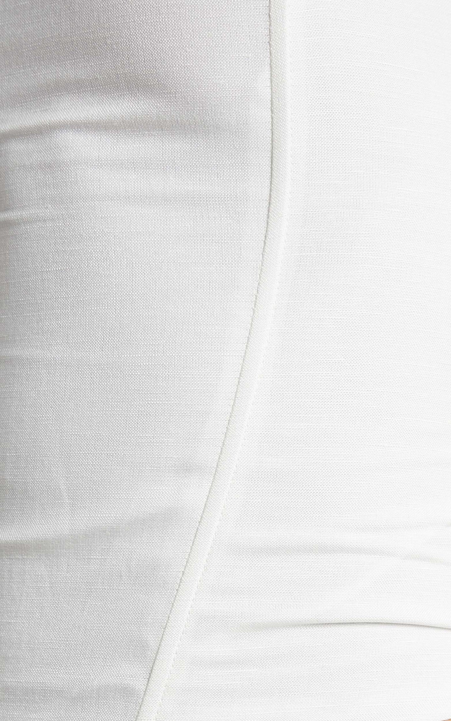 Lioness - Catalonia Linen Look Tube Top in Snow