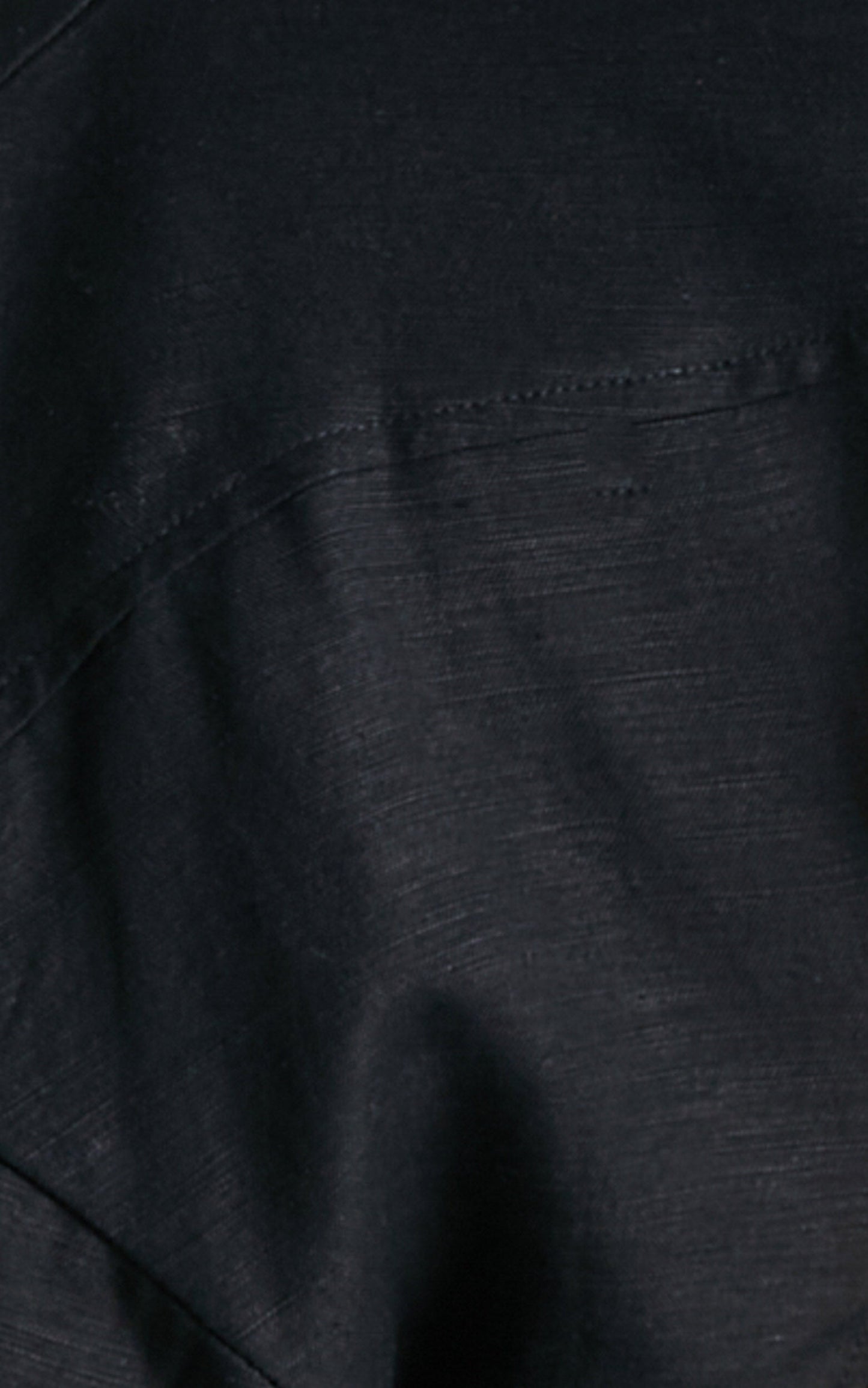 Lioness - Horizon Backless Linen Blend Shirt in Black