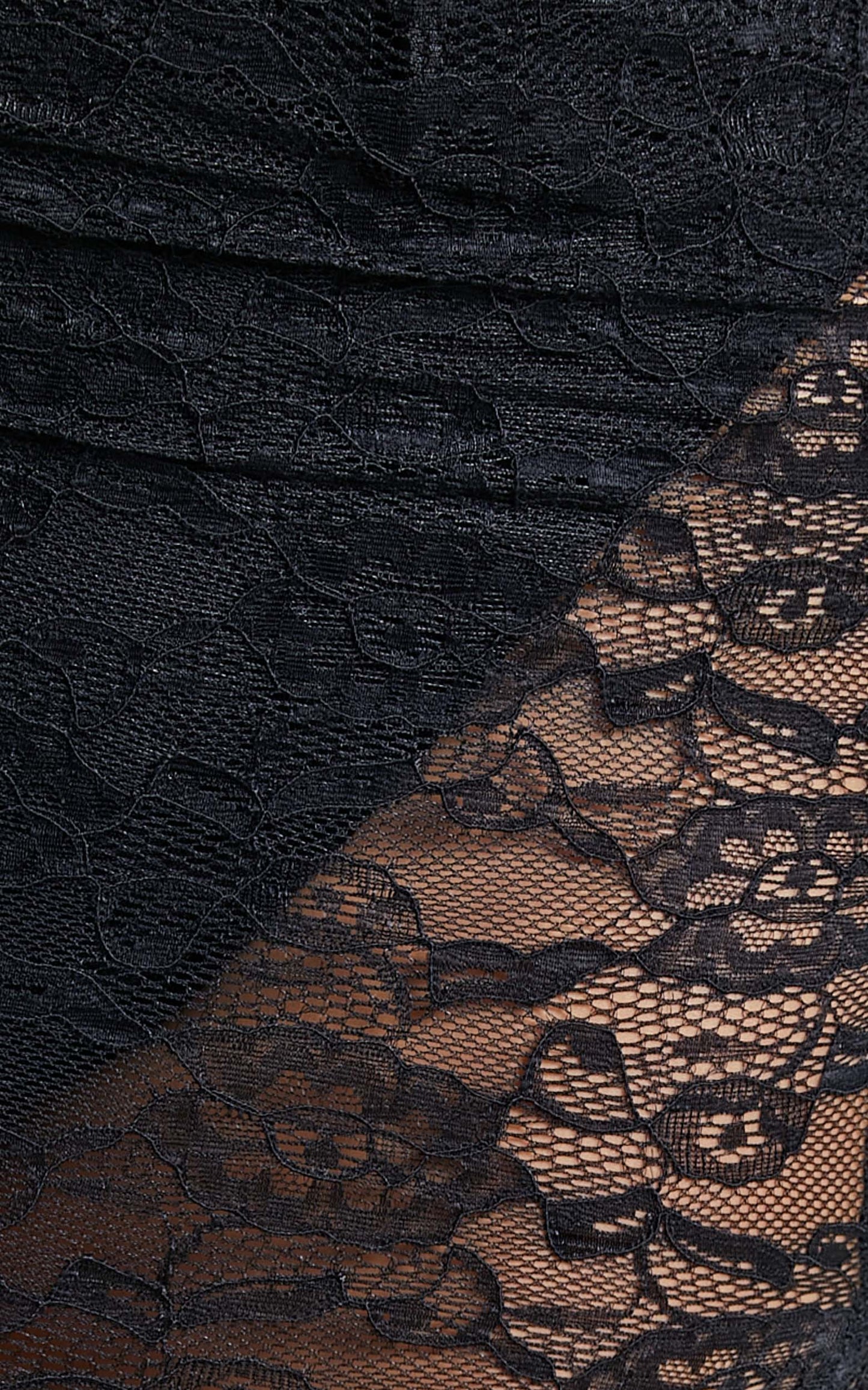 Lioness - Mayfair Lace Crop in Black