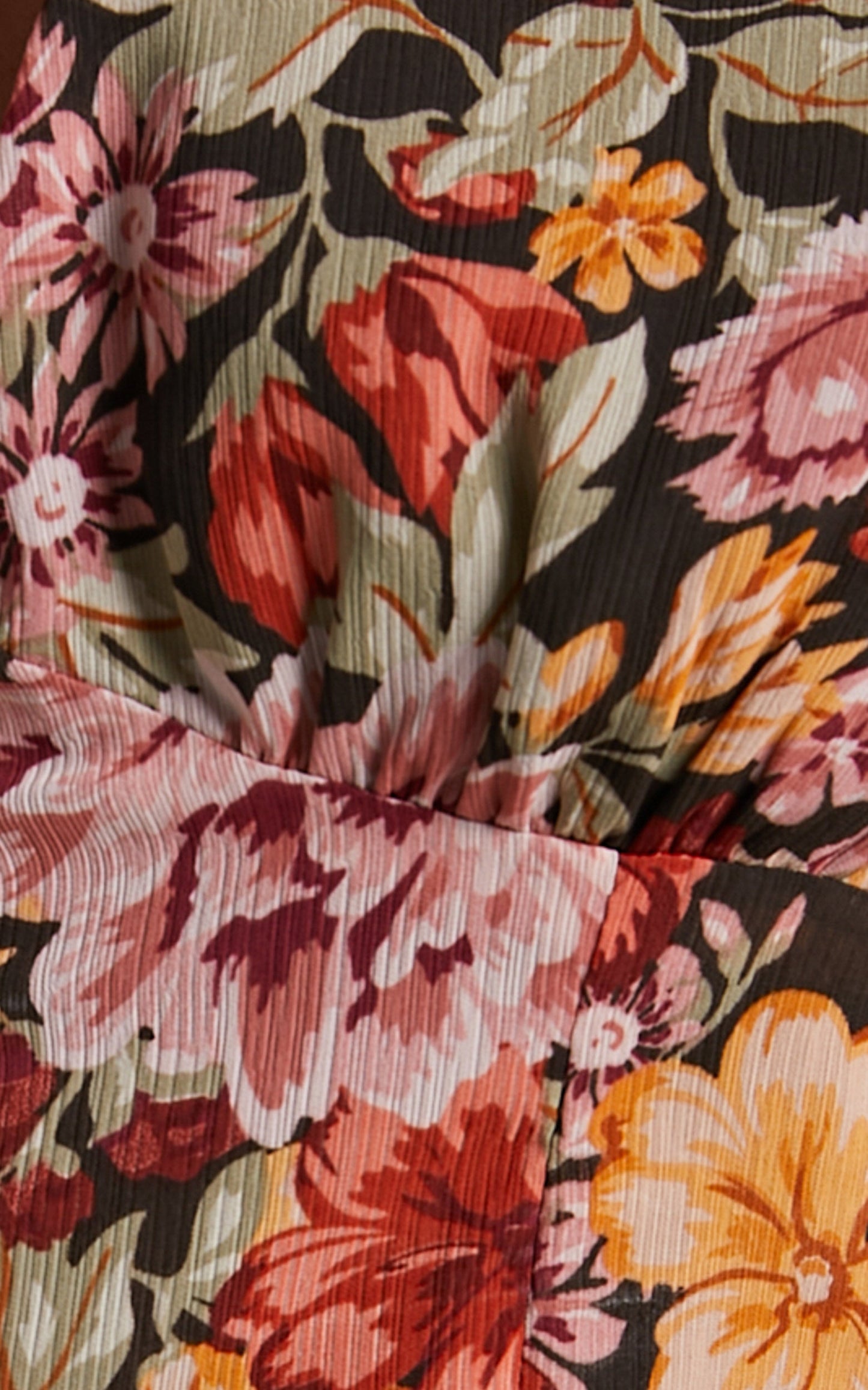 Lorie Top - V Neck Long Sleeve Top in Boheme Floral