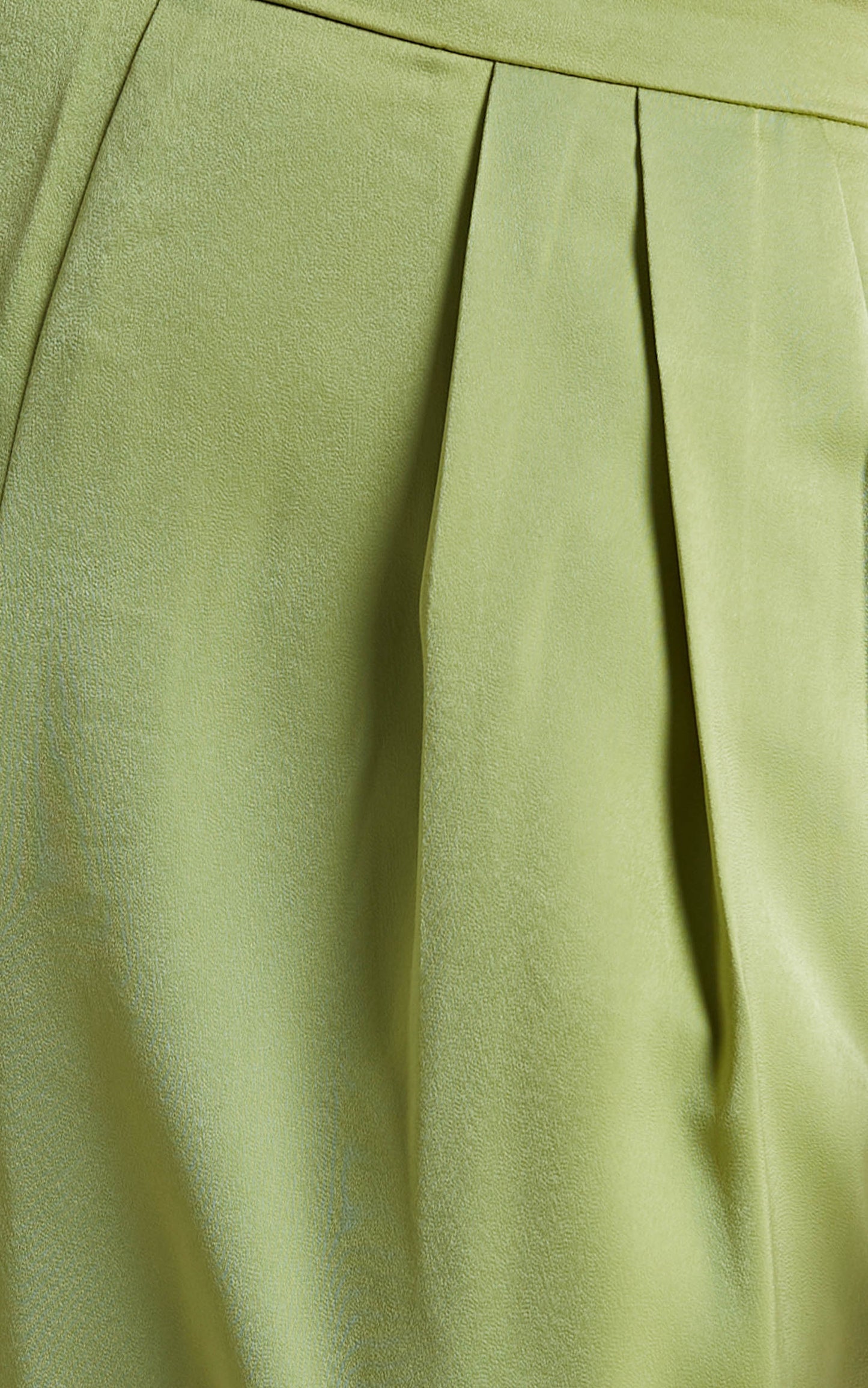 Lucine Halter Crop Top and Tailored Jogger Pants Two Piece Set in Green