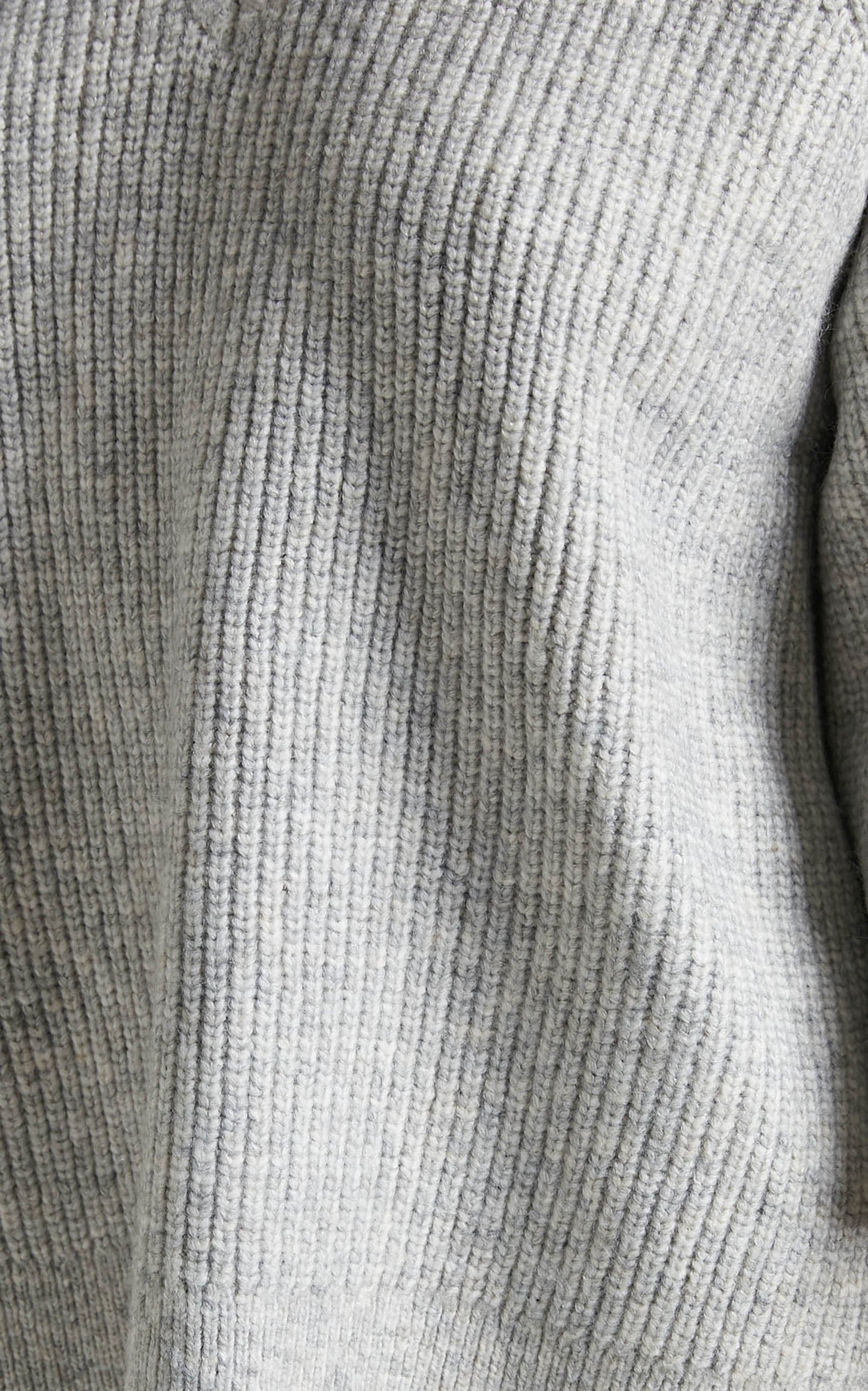 Lumina Sweater - Oversized V Neck Sweater in Grey Marle