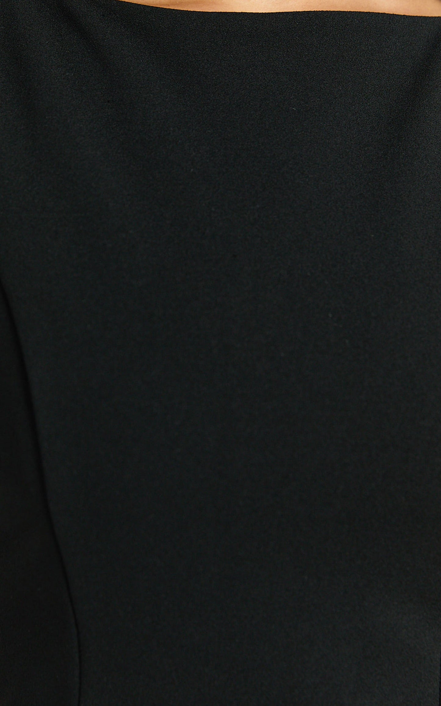 Lupe Top - Boat Neck Sleeveless Top in Black