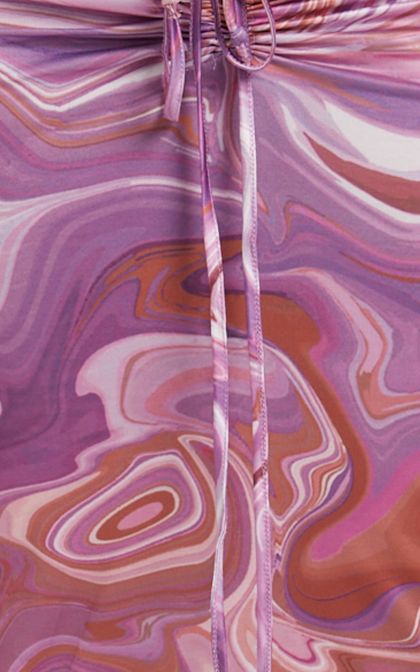 Nicholina Midi Dress in Purple Multi