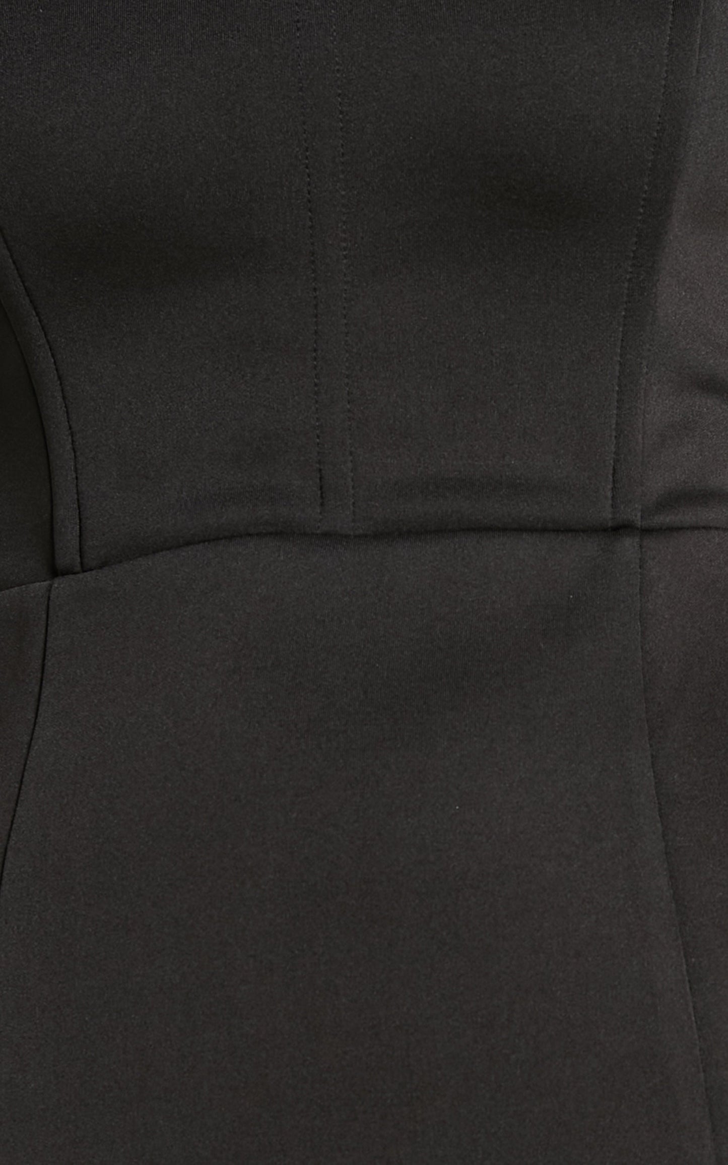 Marcelita Midi Dress - Ruffle Sleeve Thigh Split Dress in Black