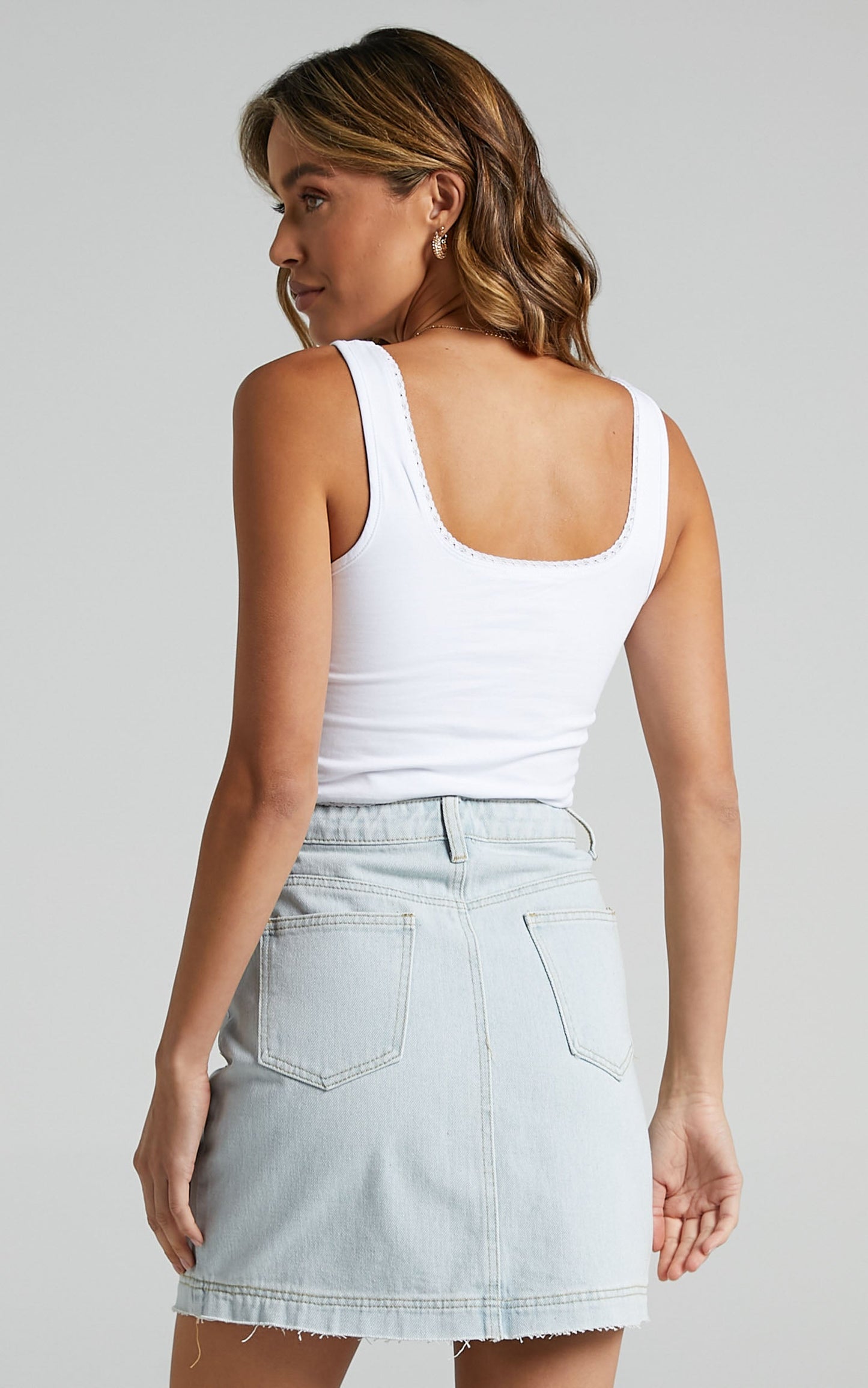 Milagros Top in White