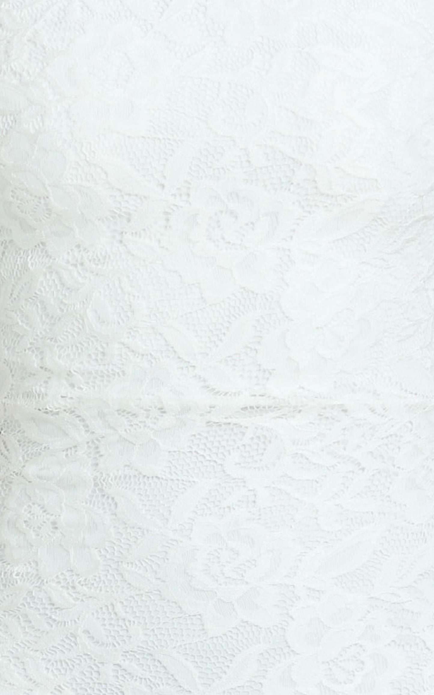 Miller Mini Dress - Lace Twist Off Shoulder Bodycon Dress in White