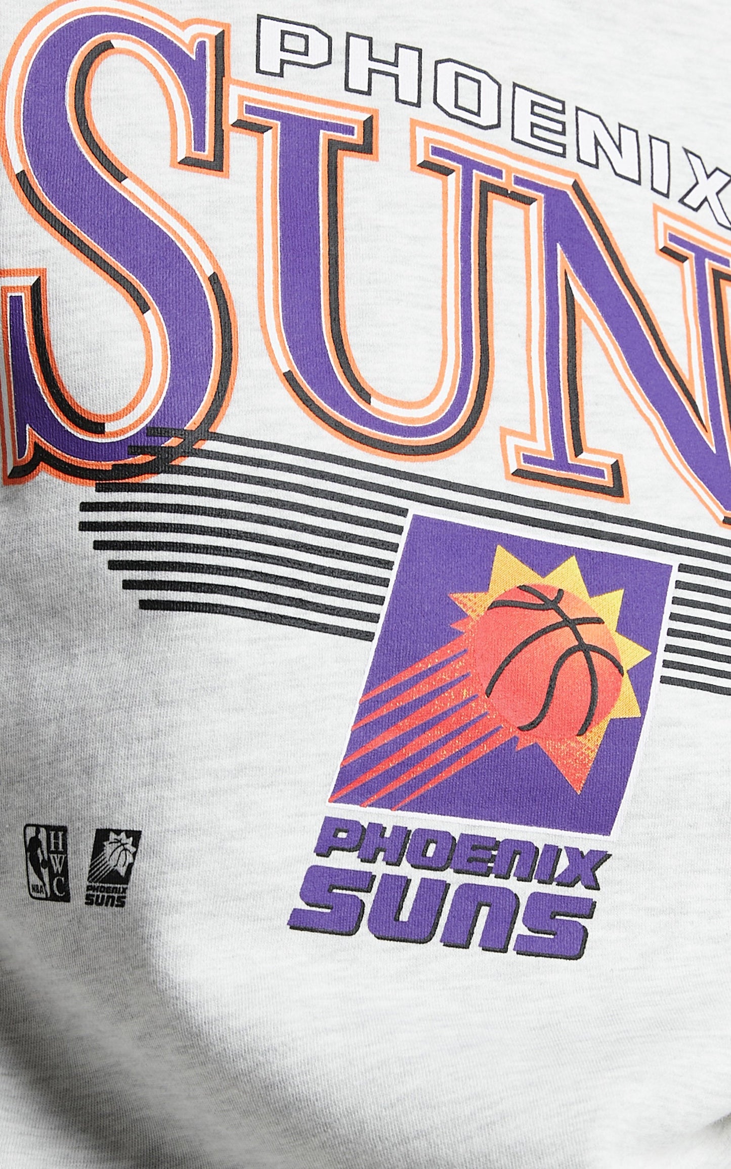 Mitchell & Ness - Phoenix Suns Underscore Crew in White Marle