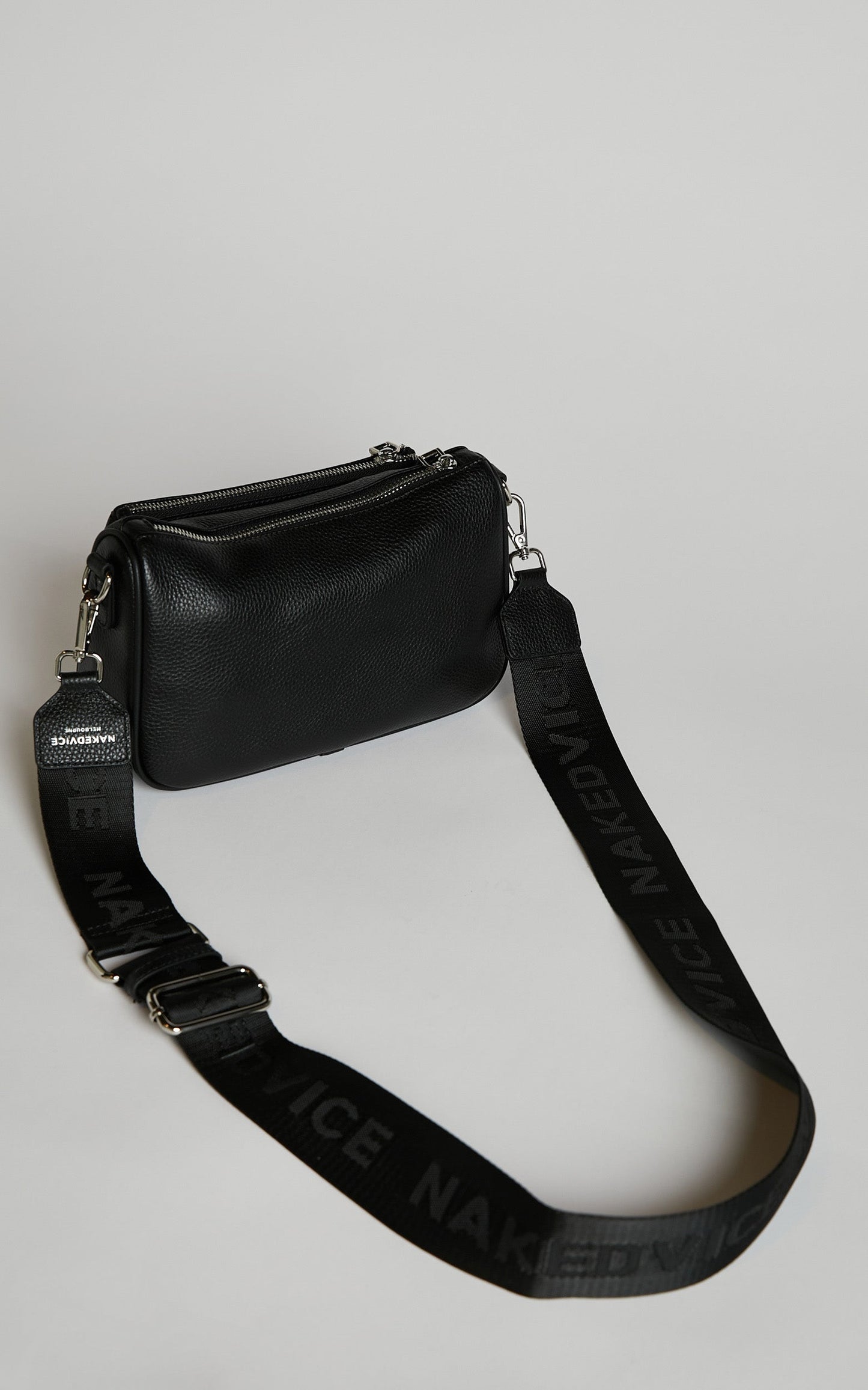 Nakedvice - Hunter Debossed in Black/Silver