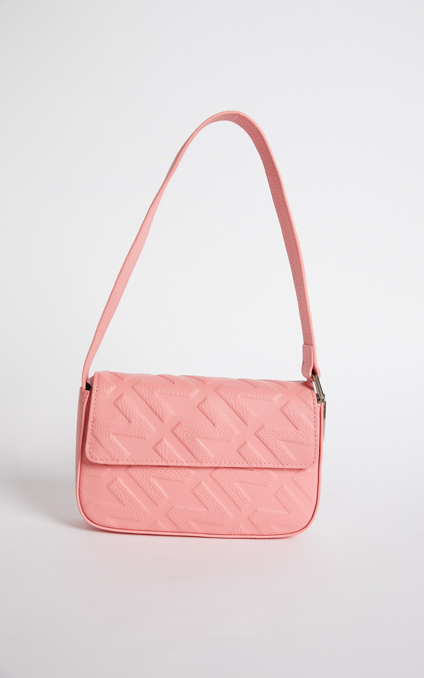 Nakedvice - The Jones Pink Bag in Pink / Silver