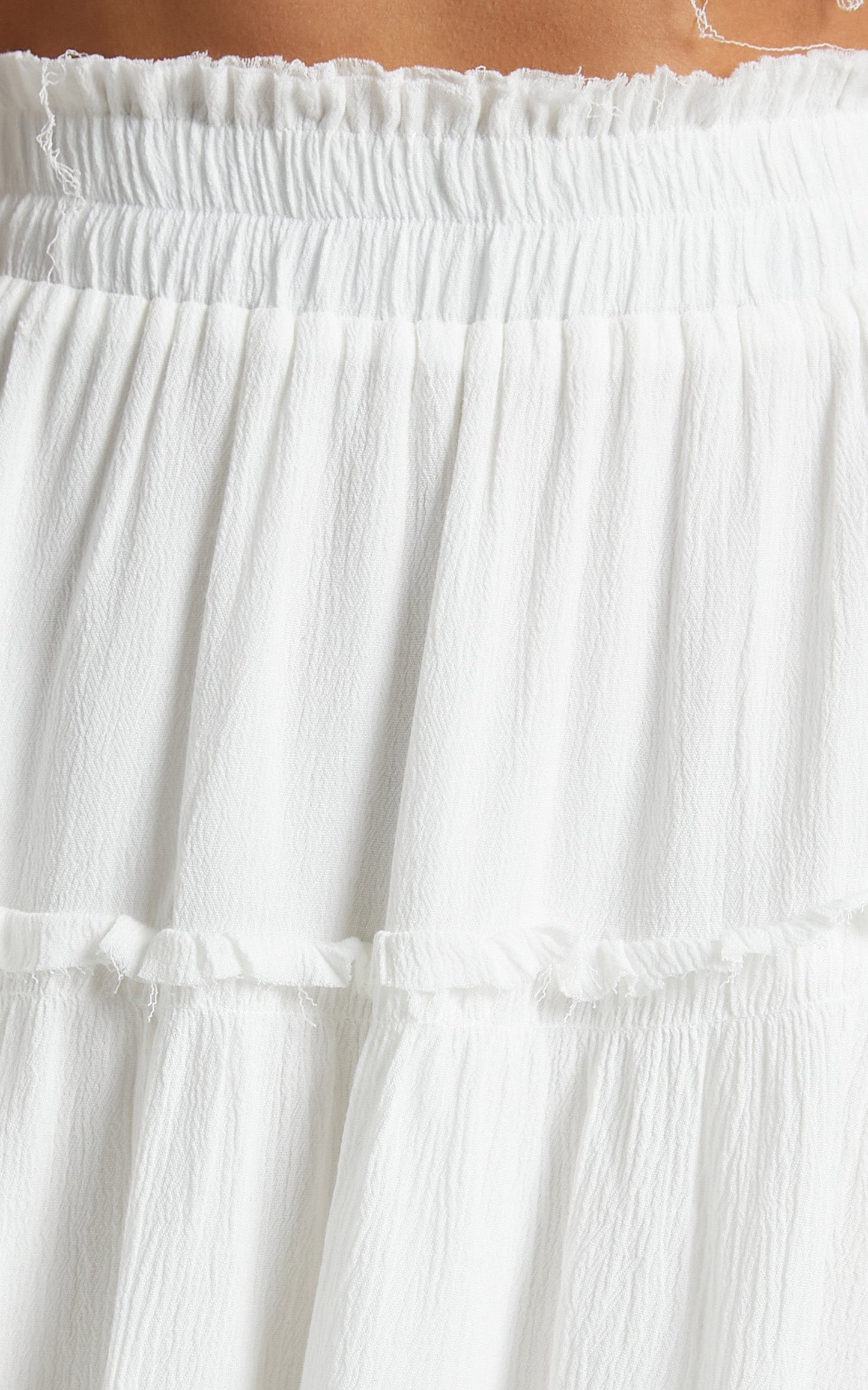 Outside The Line Two Piece Set In White